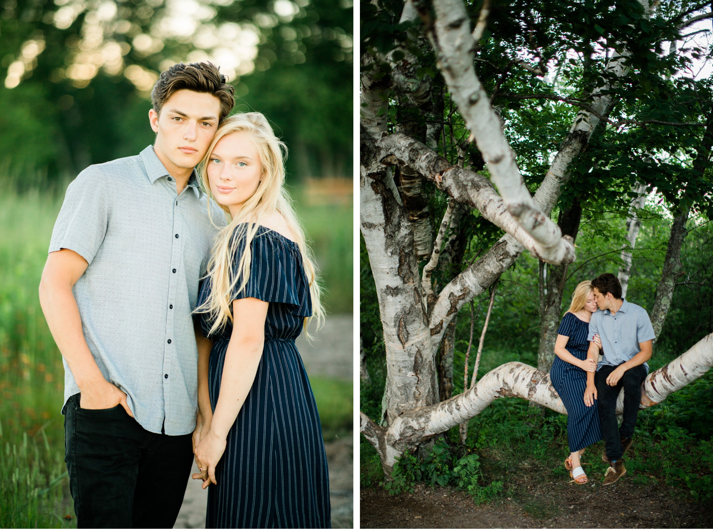 Gooseberry Falls Engagement Session North Shore MN