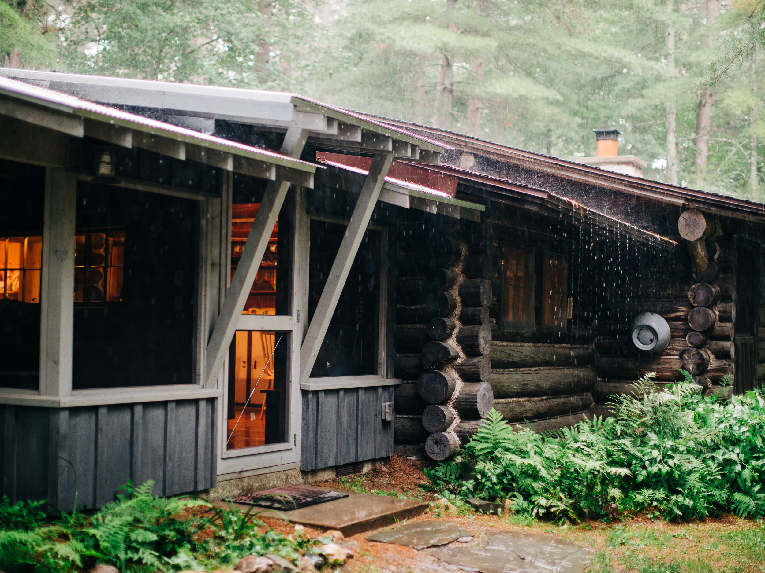 Minnesota wedding at the Couple's Cabin in Northern, MN