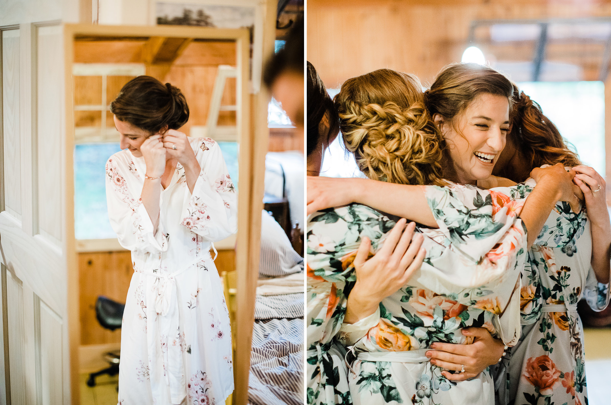 Minnesota wedding at the Couple's Cabin in Northern, MN
