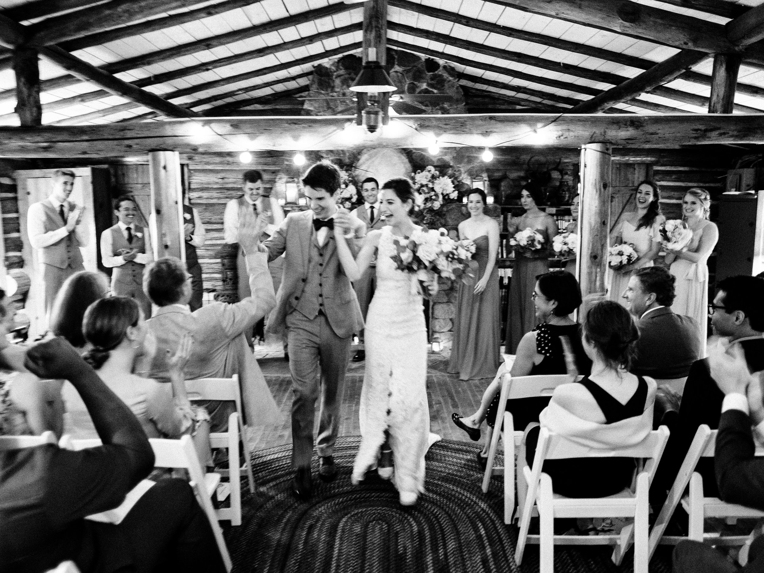 Minnesota wedding at the Couple's Cabin in Northern, MN