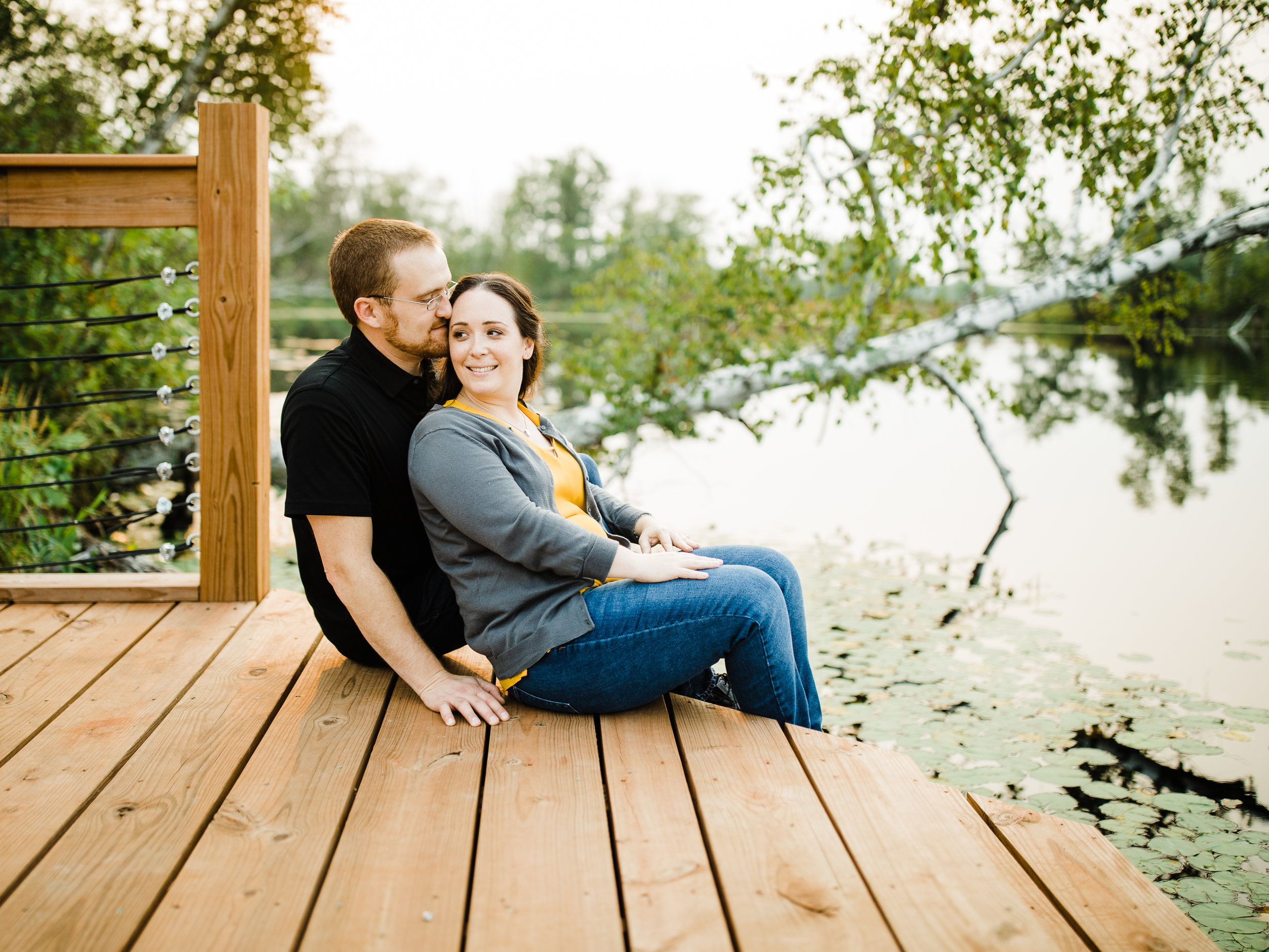Brainerd Minnesota Summer Bike Engagement Session