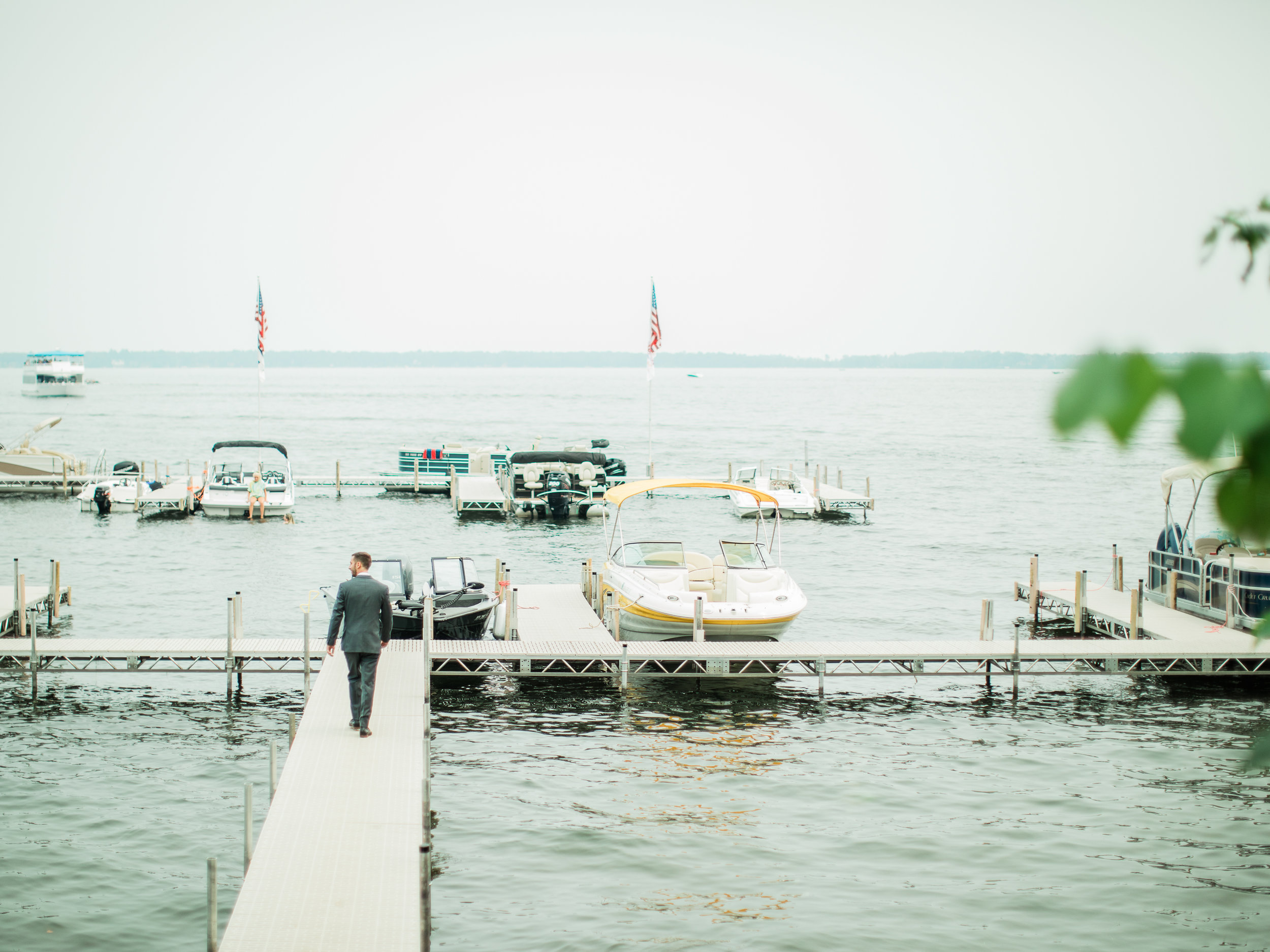 Quarterdeck Resort Gull Lake Wedding