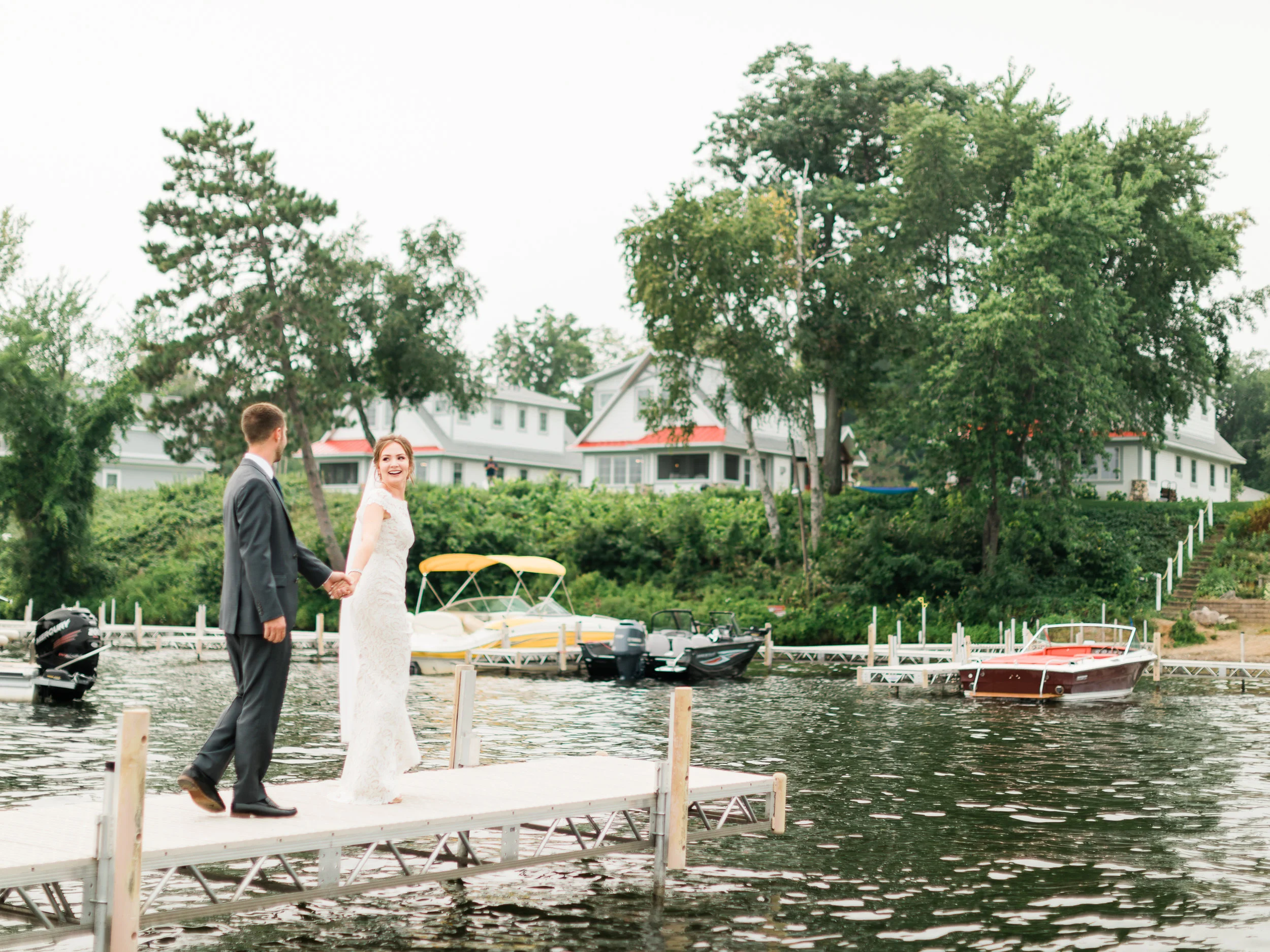 Quarterdeck Resort Gull Lake Wedding