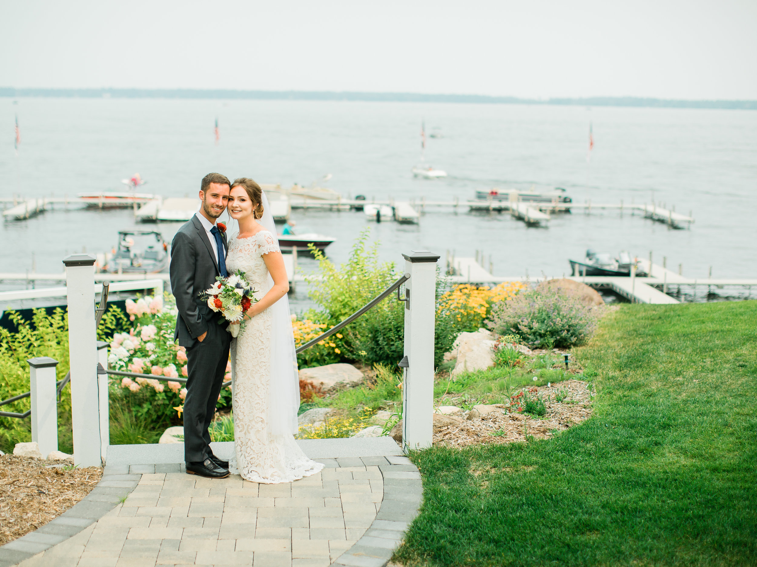 Quarterdeck Resort Gull Lake Wedding