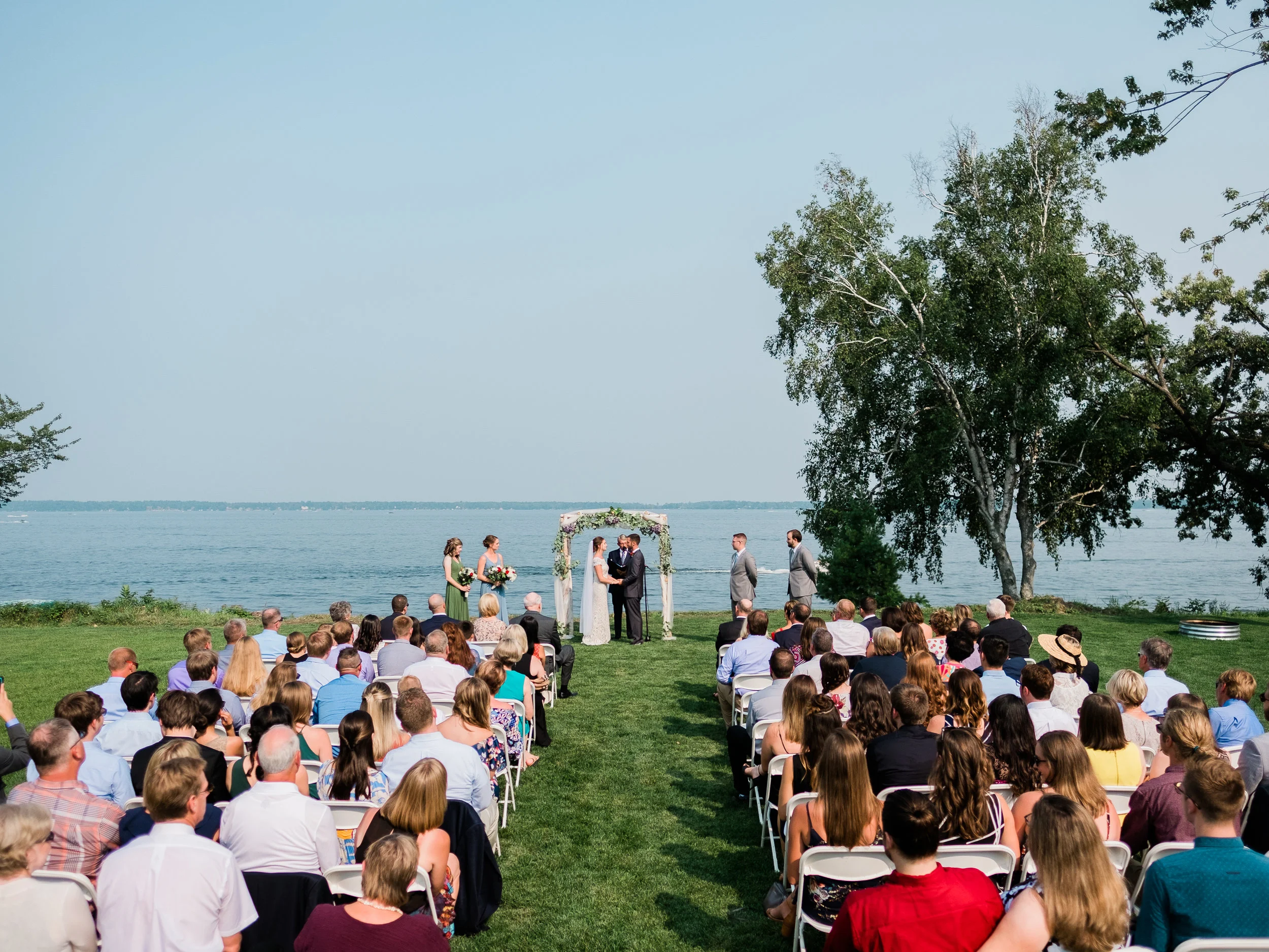Quarterdeck Resort Gull Lake Wedding