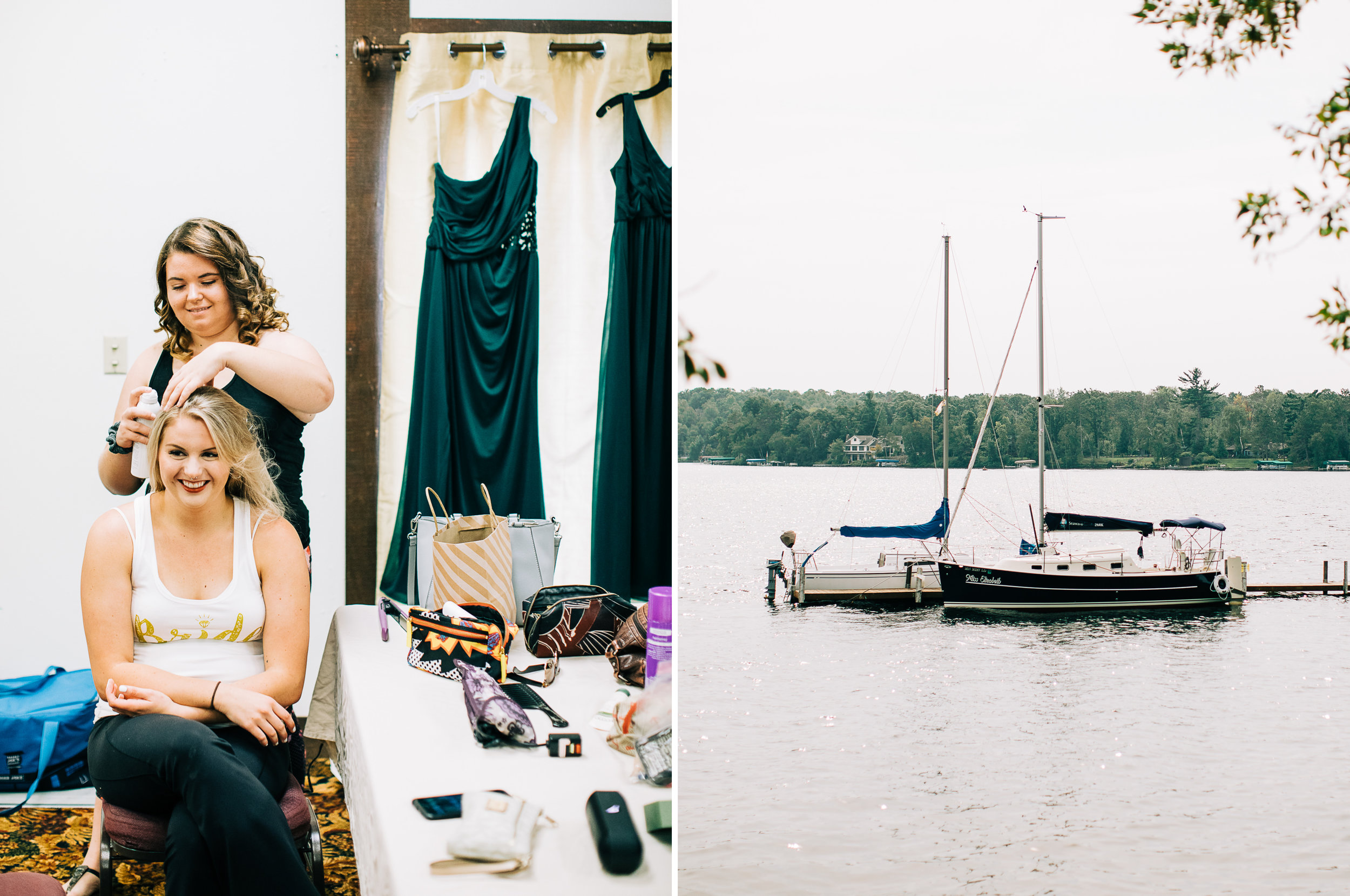 Craguns Resort on Gull Lake Wedding