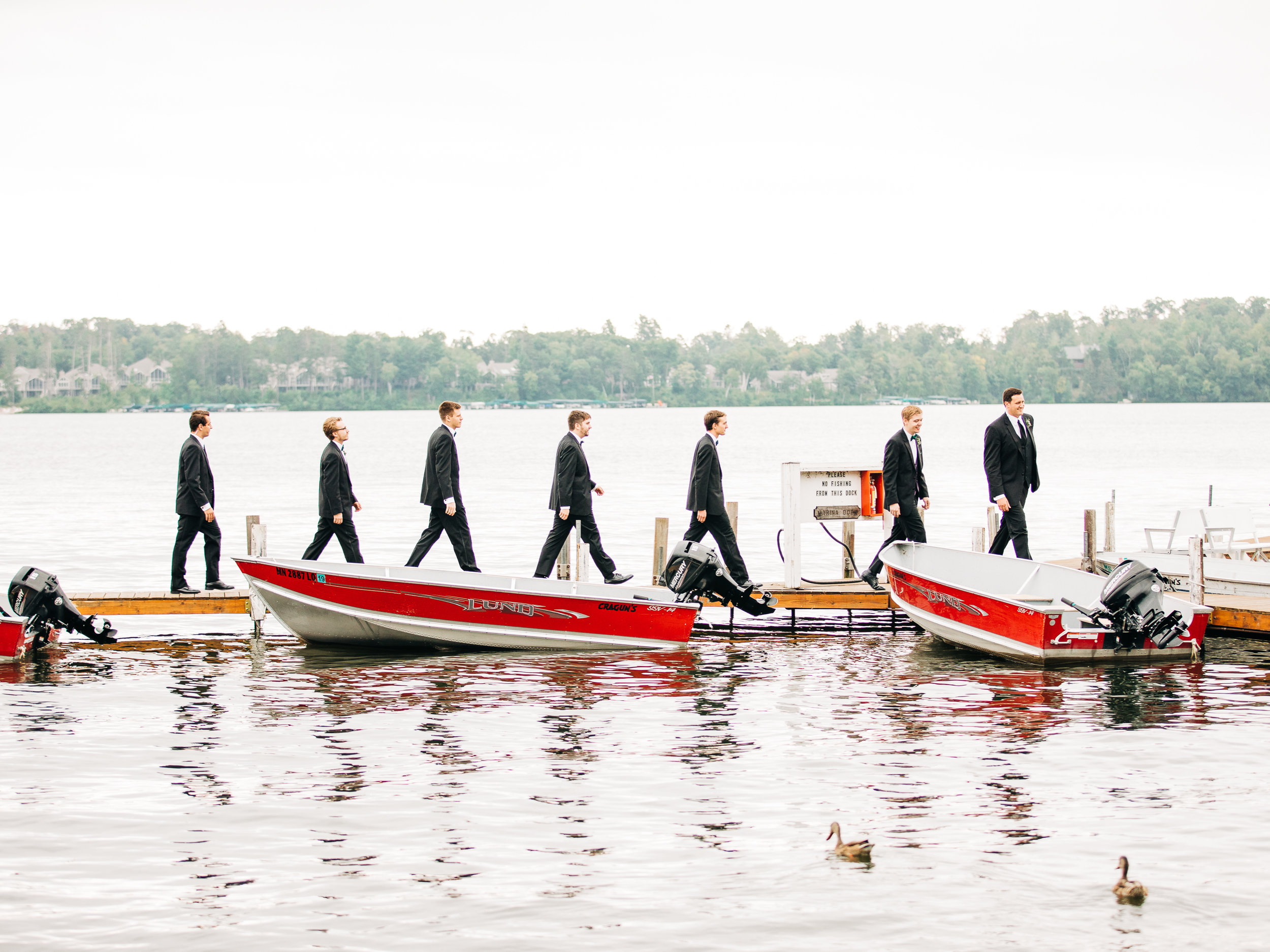 Craguns Resort on Gull Lake Wedding