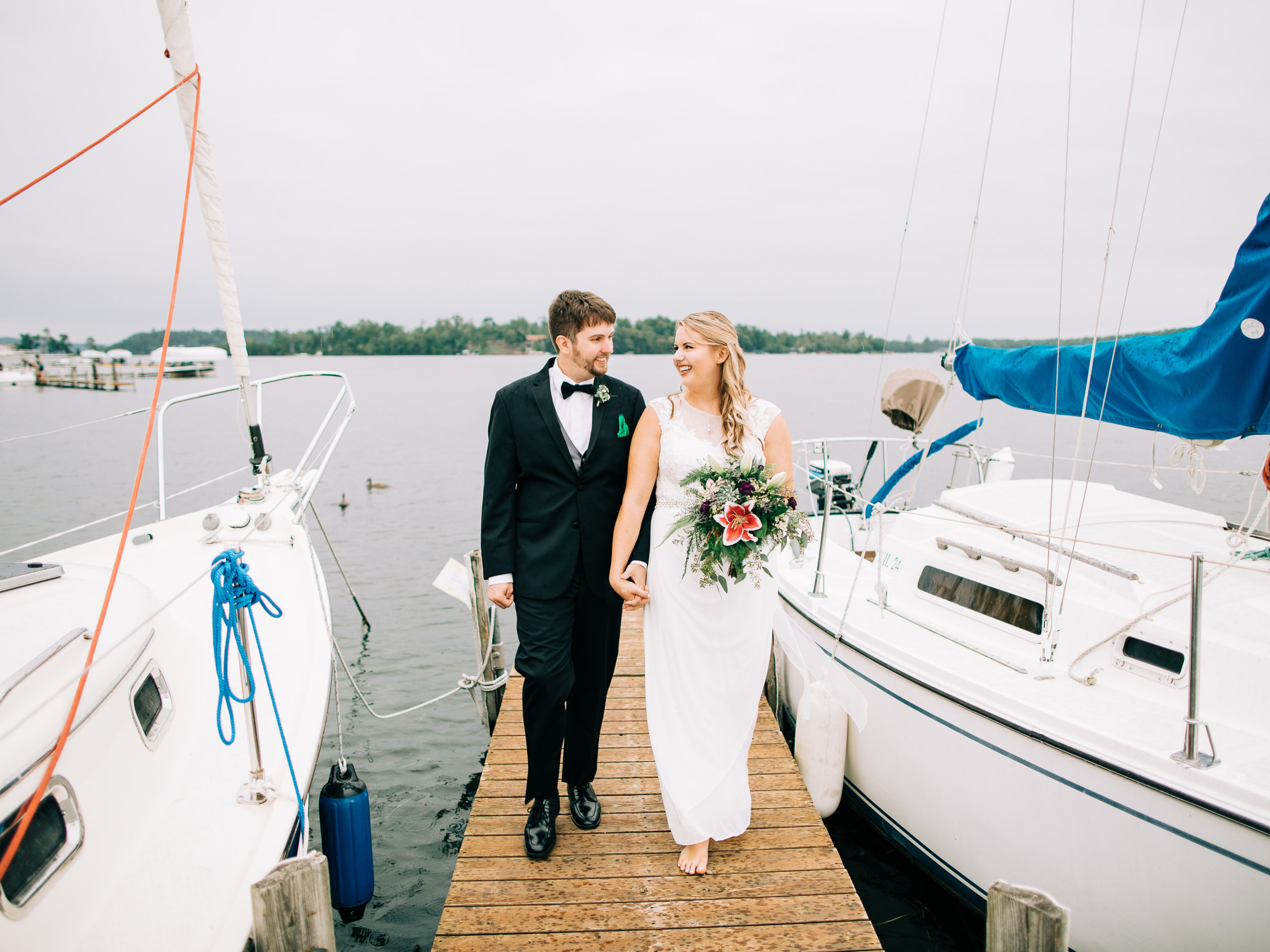 Craguns Resort on Gull Lake Wedding