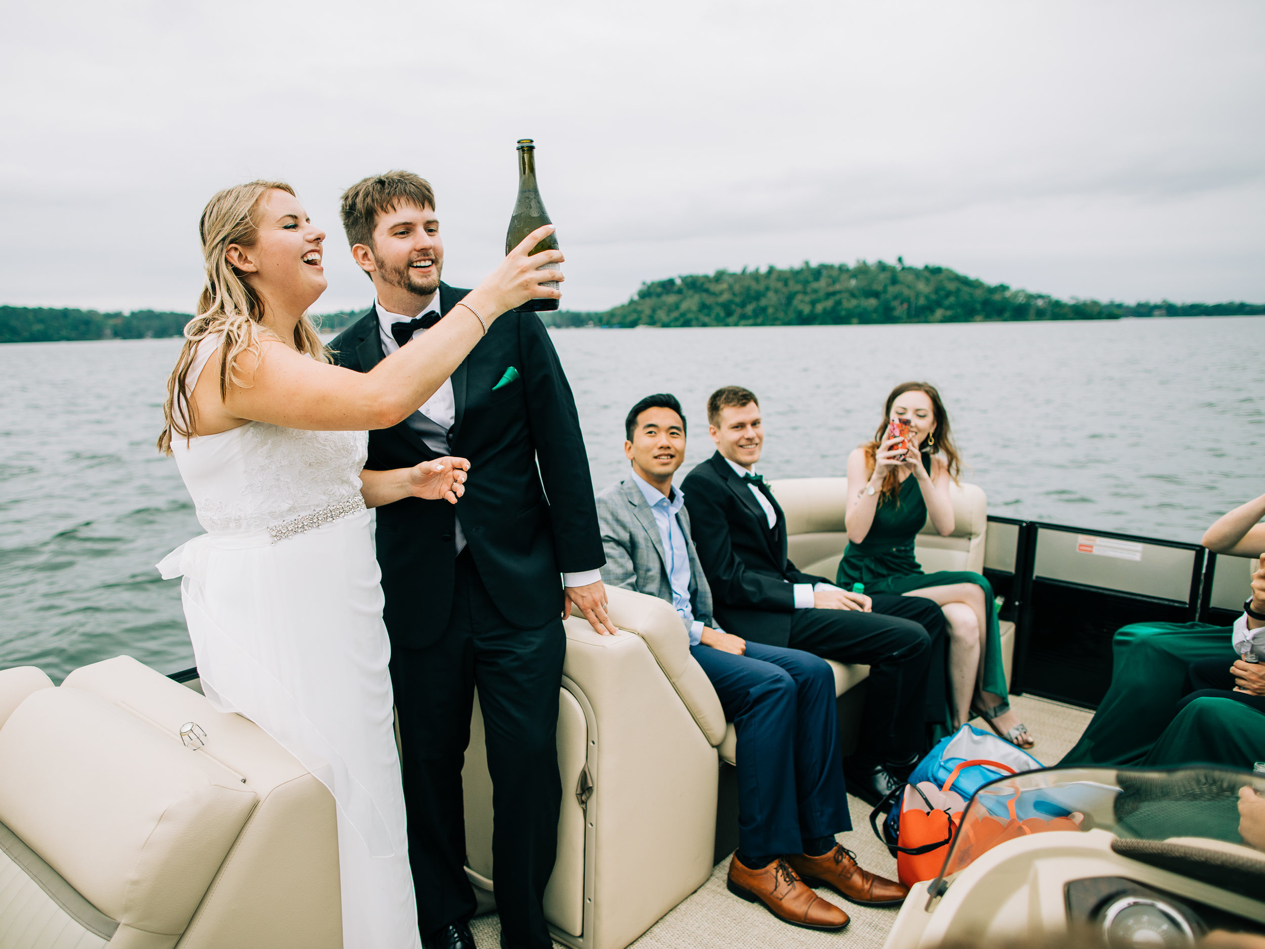 Craguns Resort on Gull Lake Wedding