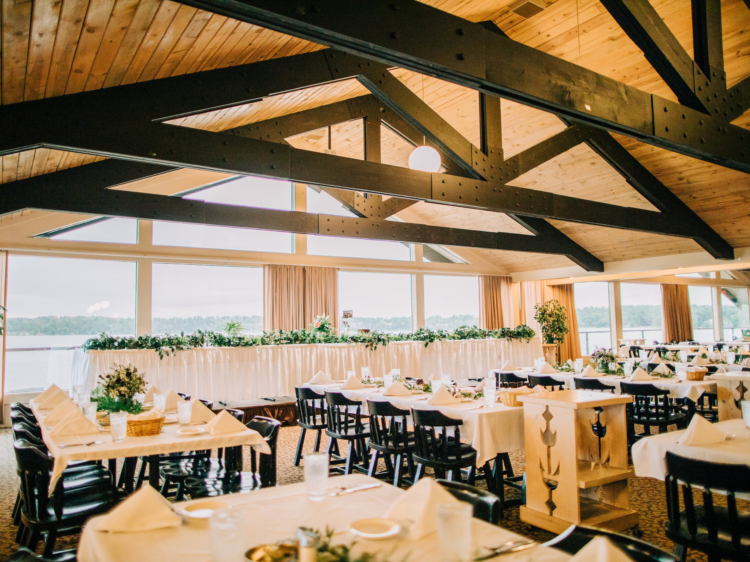 Craguns Resort on Gull Lake Wedding