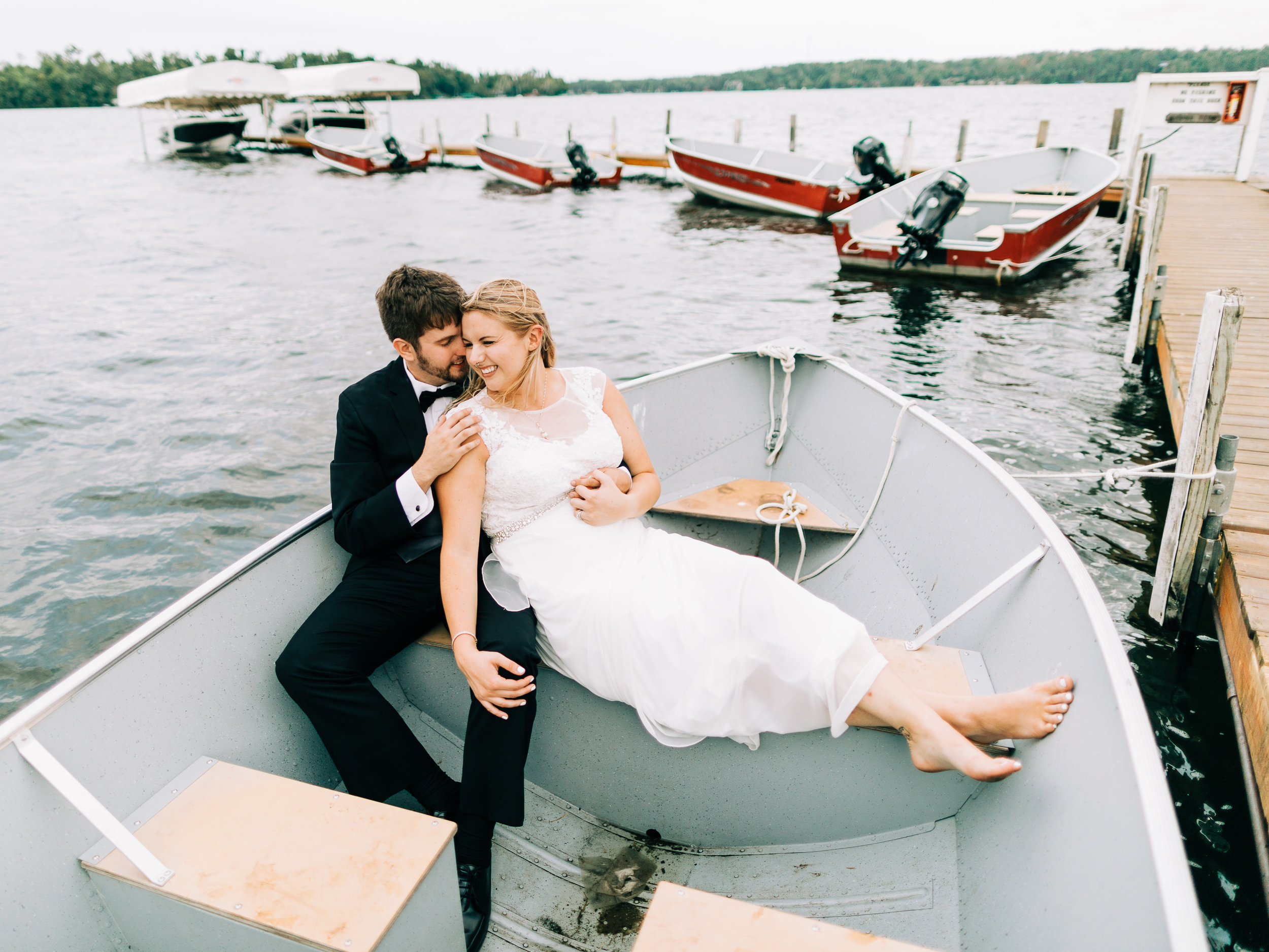 Craguns Resort on Gull Lake Wedding