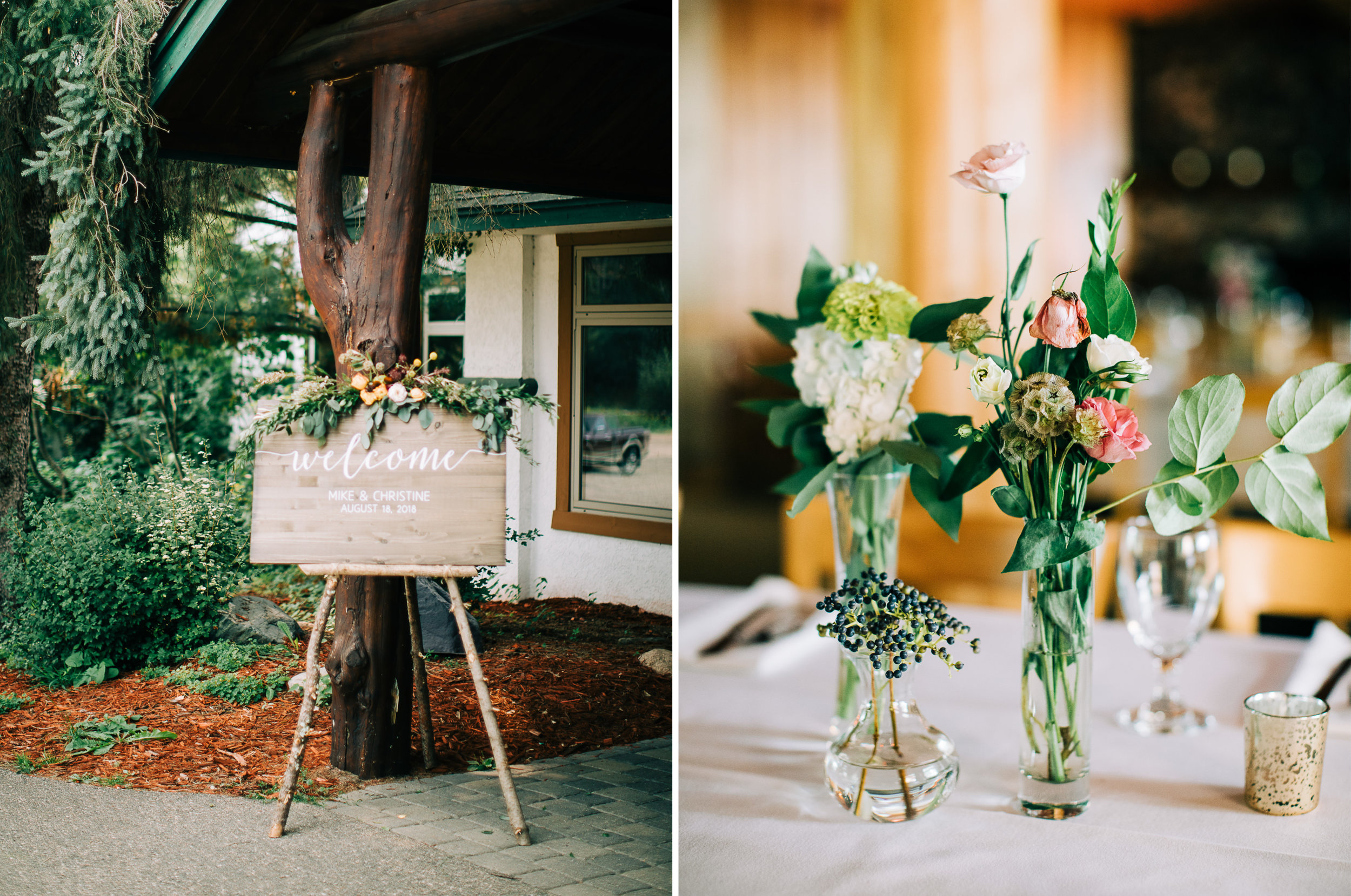 Lakeside Patio Wedding at Manhattan Beach Lodge in Crosslake, MN