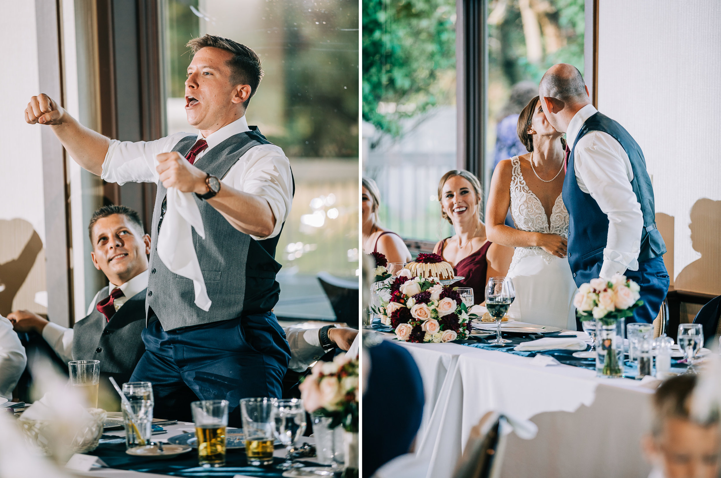 Olympic Hills Golf Course Patio Wedding in Edina