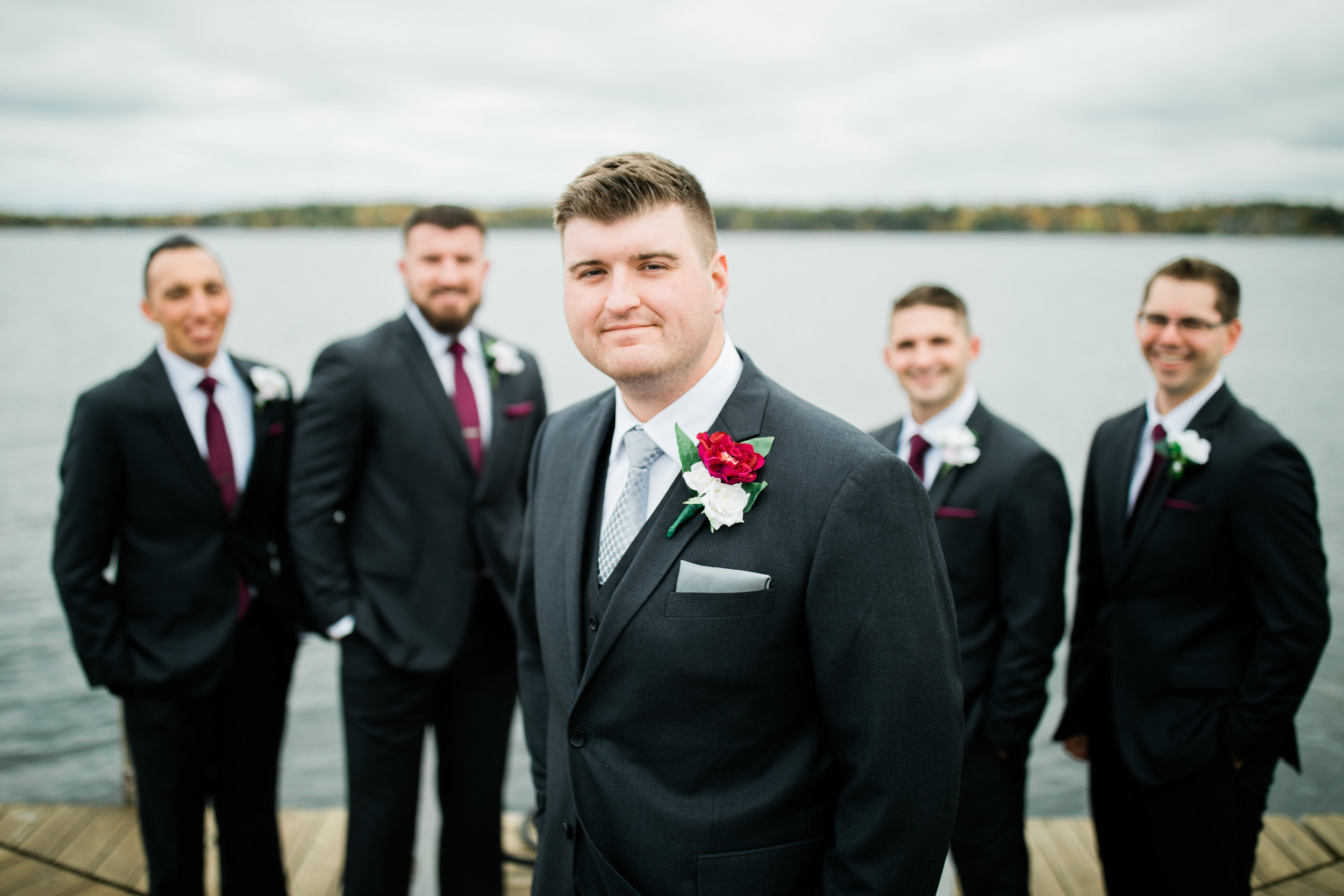 Cragun's Resort Fall Wedding on Gull Lake in Brainerd MN