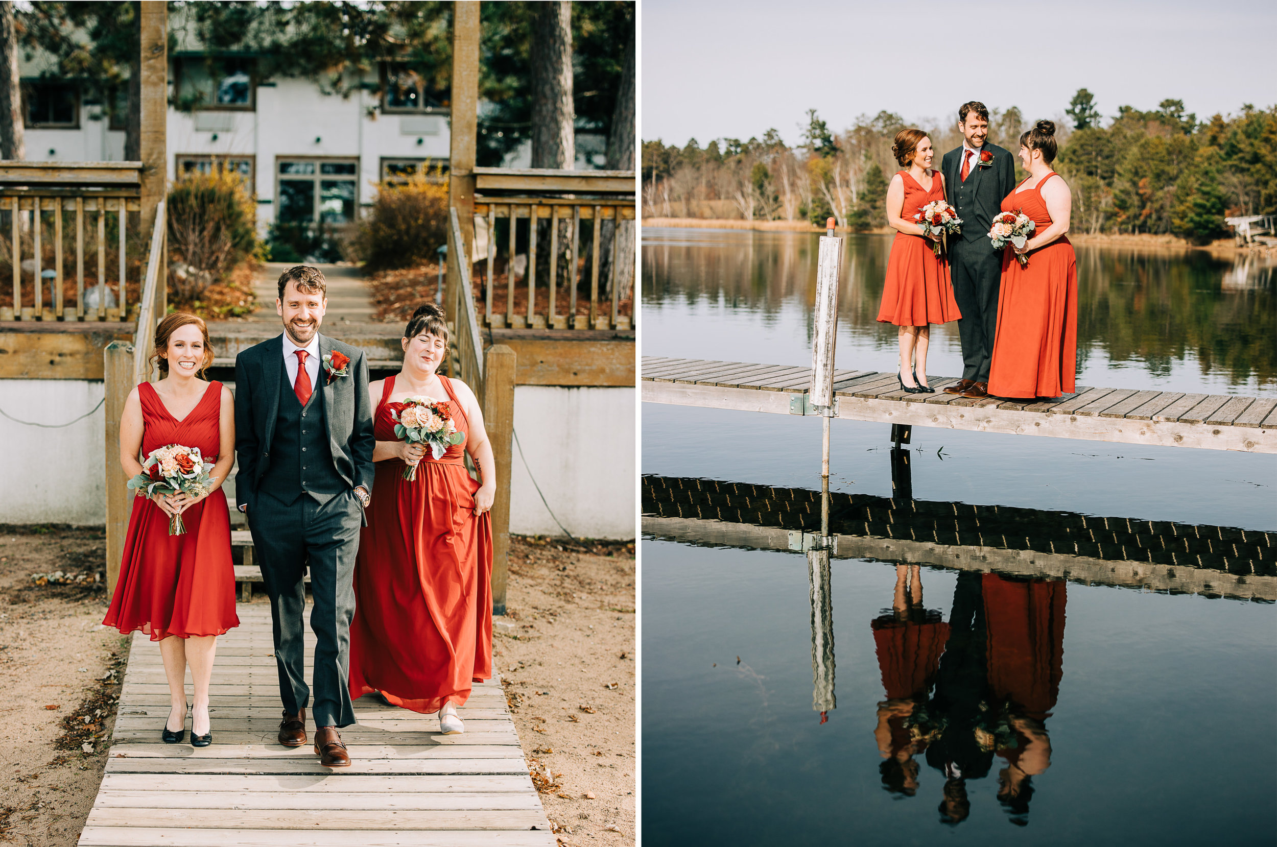 Crosslake MN Fall Wedding