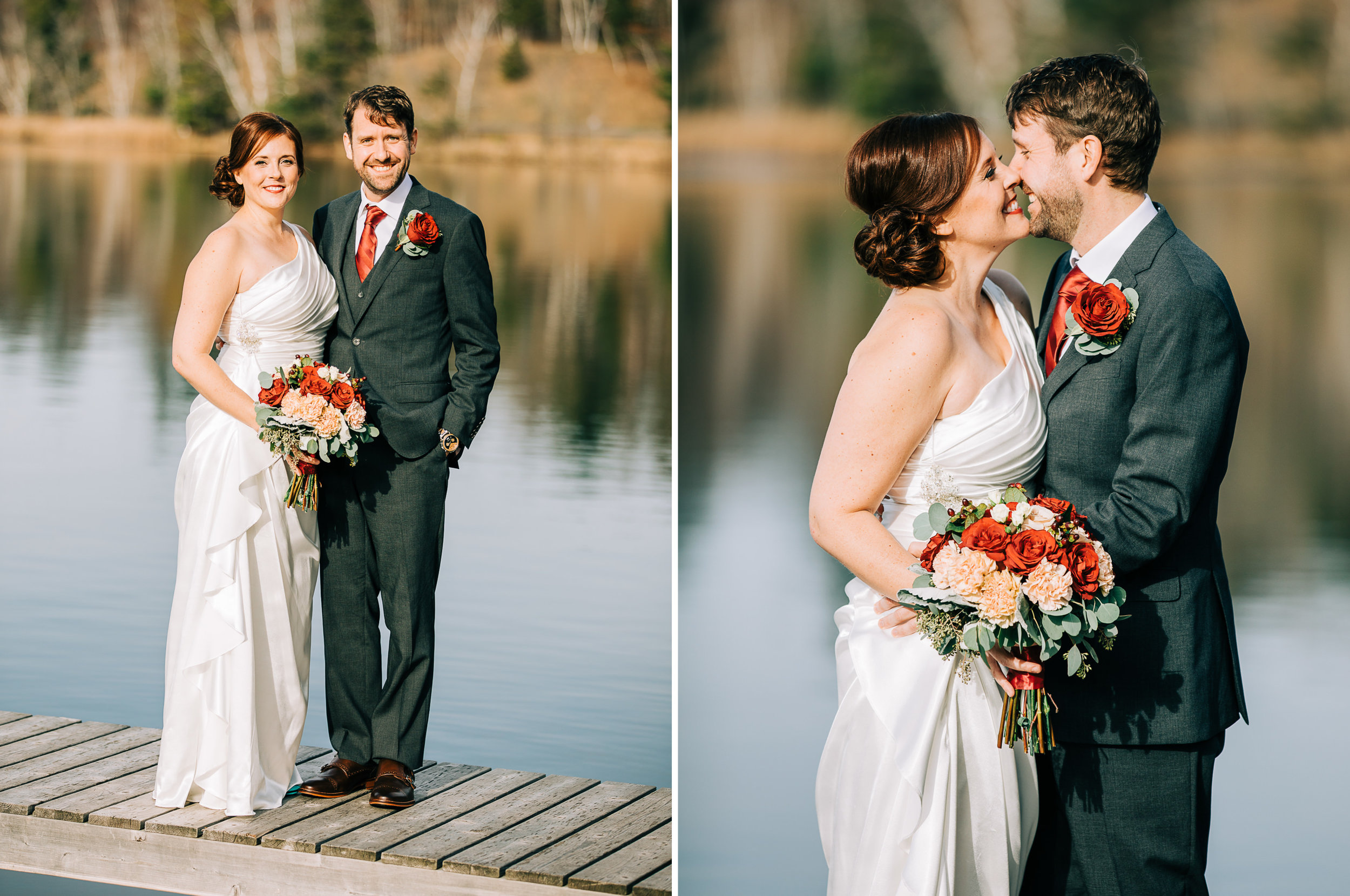 Crosslake MN Fall Wedding