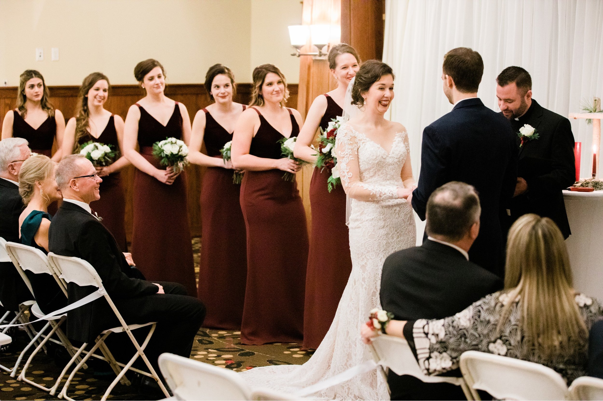 Grand View Lodge winter wedding in Nisswa, MN
