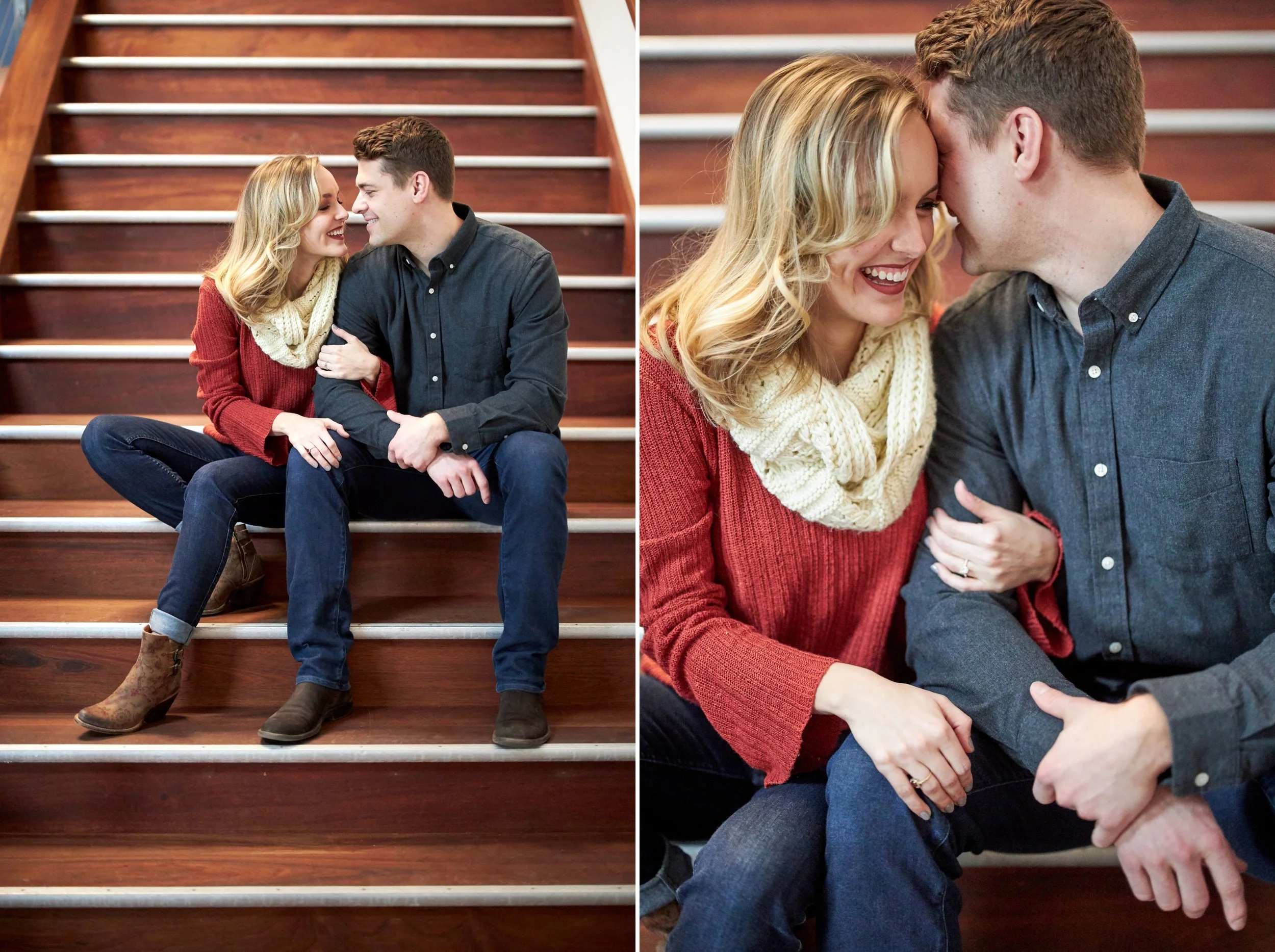 Duluth MN Winter Engagement Session