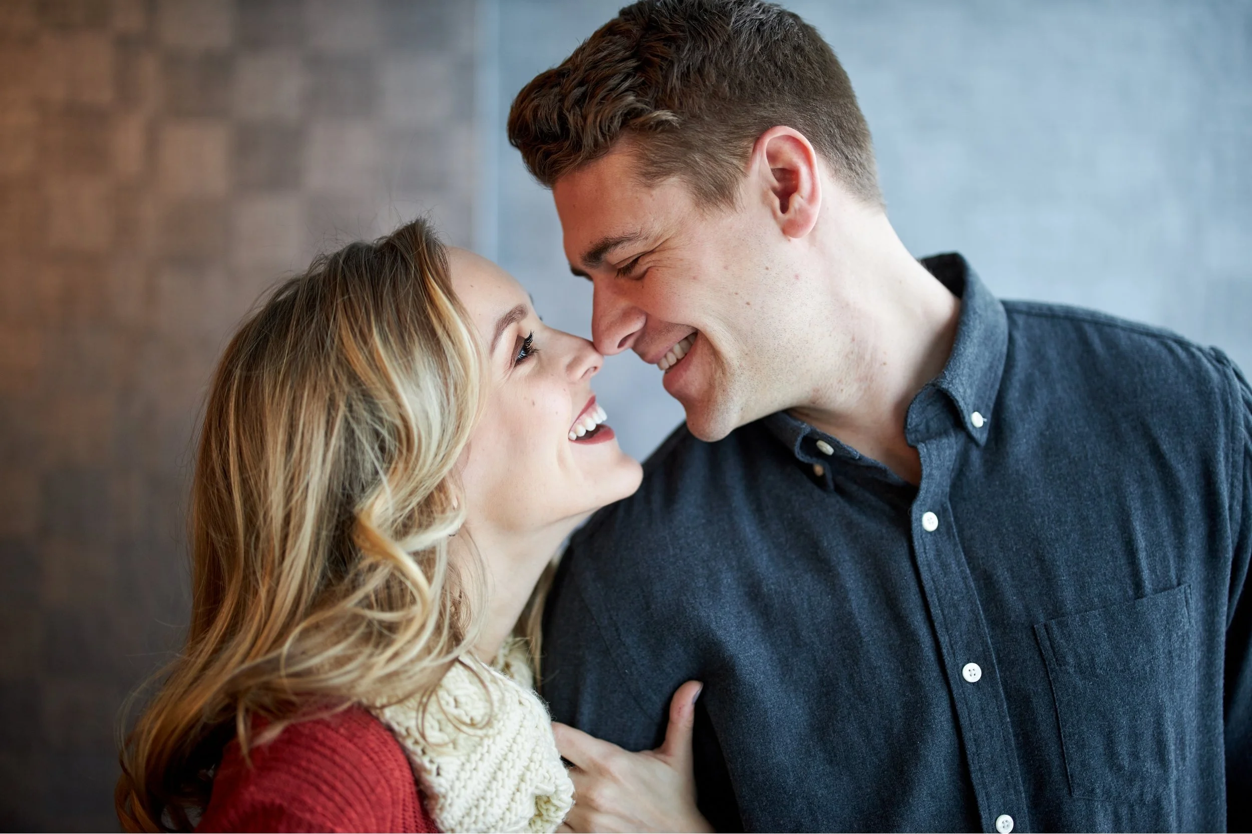 Duluth MN Winter Engagement Session