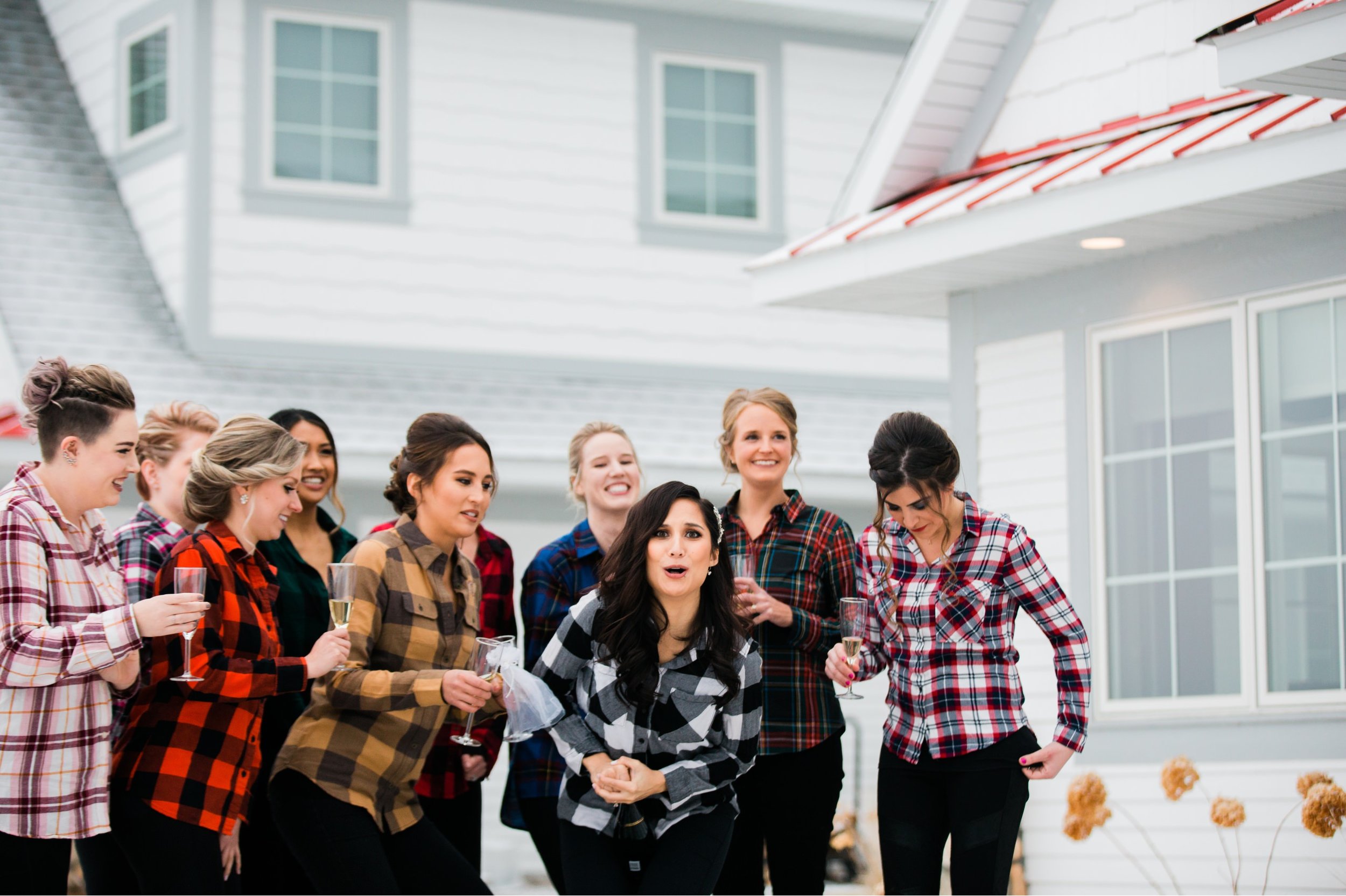 Quarterdeck Winter Wedding in Brainerd, MN