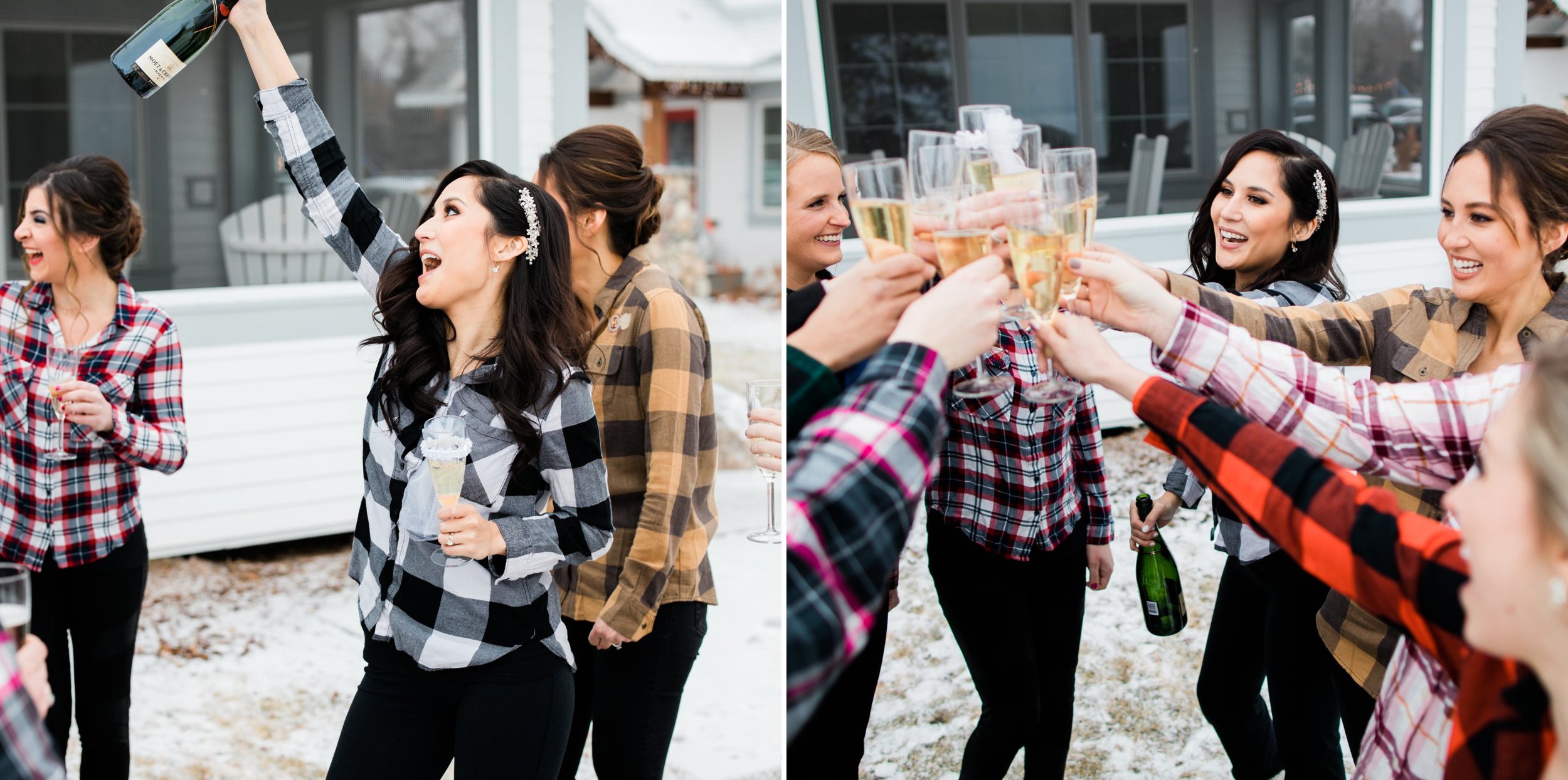 Quarterdeck Winter Wedding in Brainerd, MN