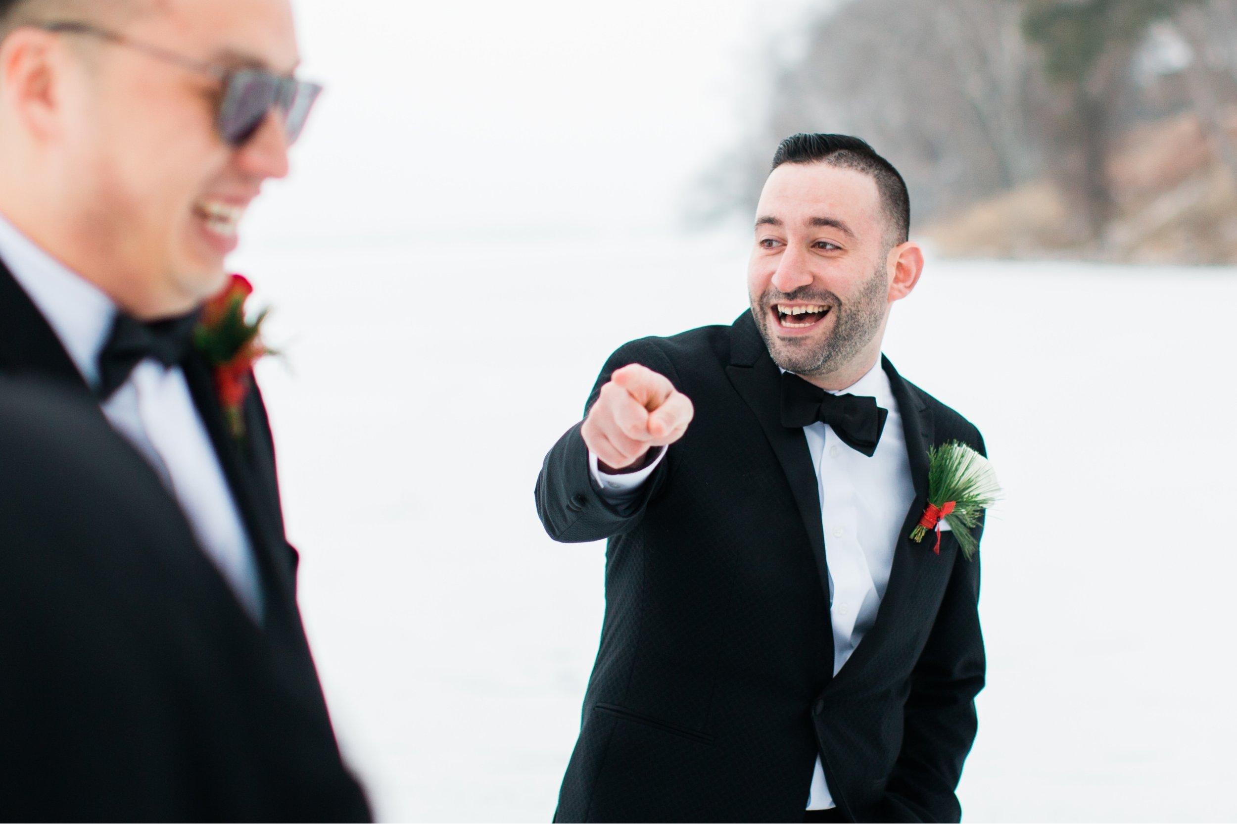 Quarterdeck Winter Wedding in Brainerd, MN