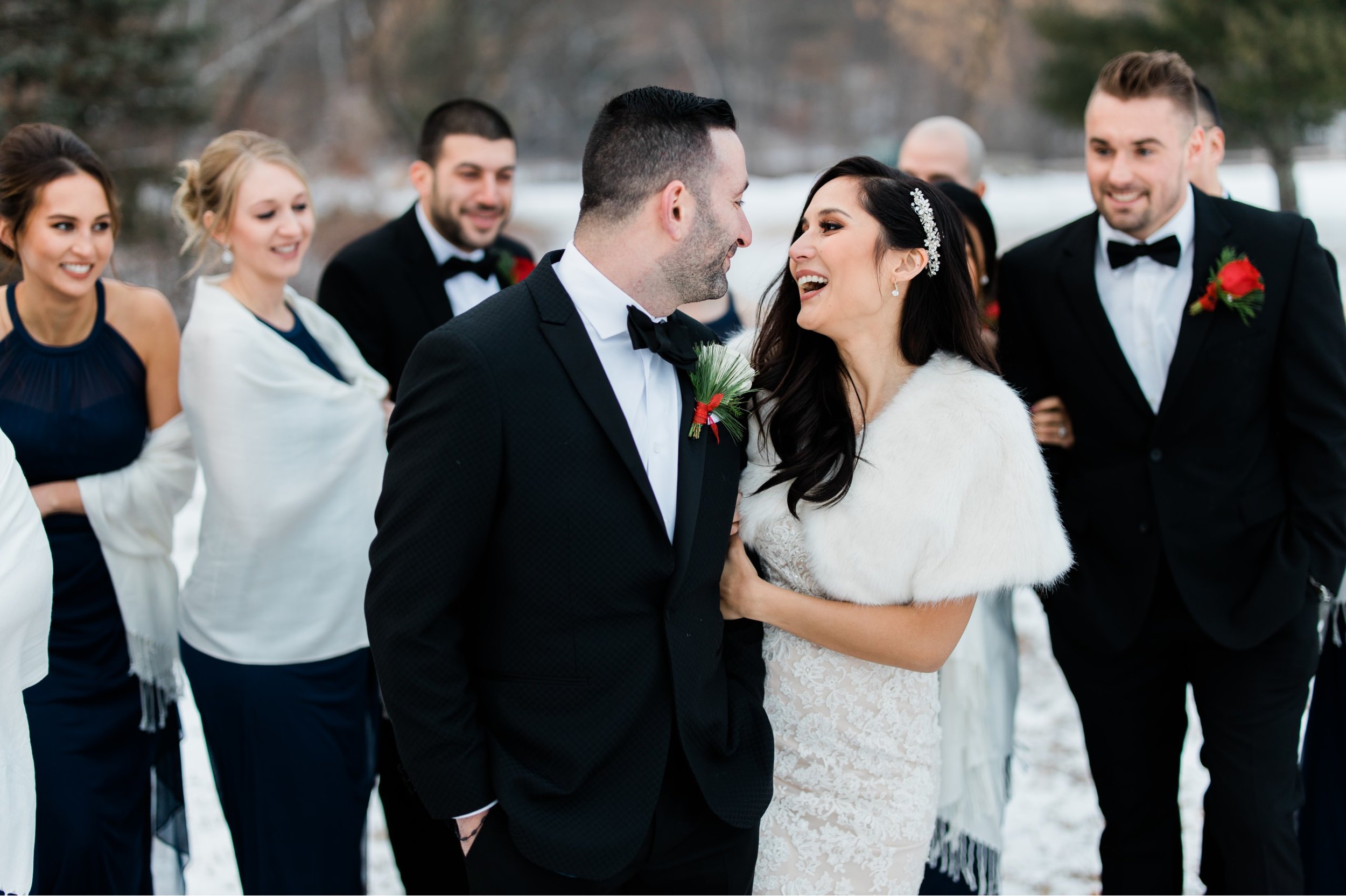 Quarterdeck Winter Wedding in Brainerd, MN