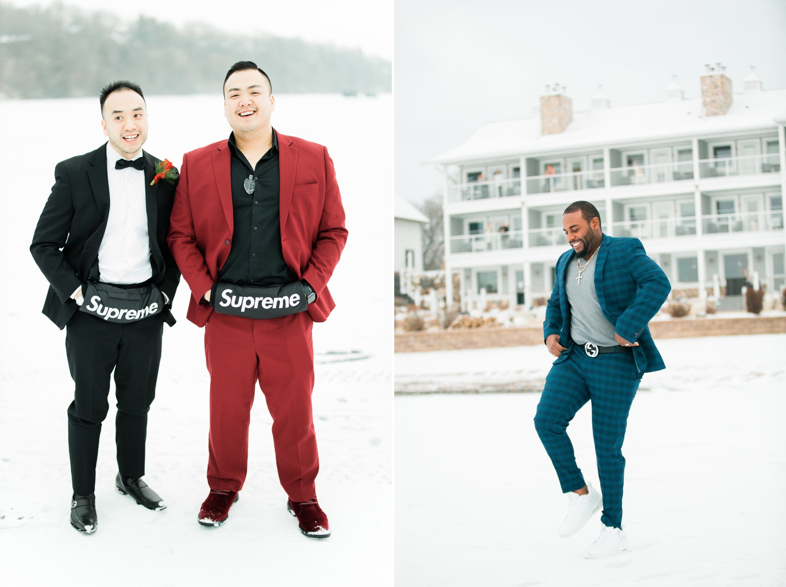 Quarterdeck Winter Wedding in Brainerd, MN