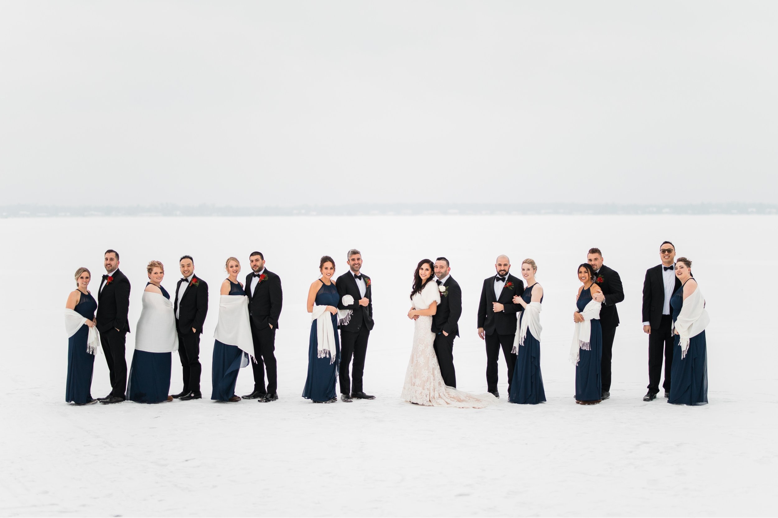 Quarterdeck Winter Wedding in Brainerd, MN