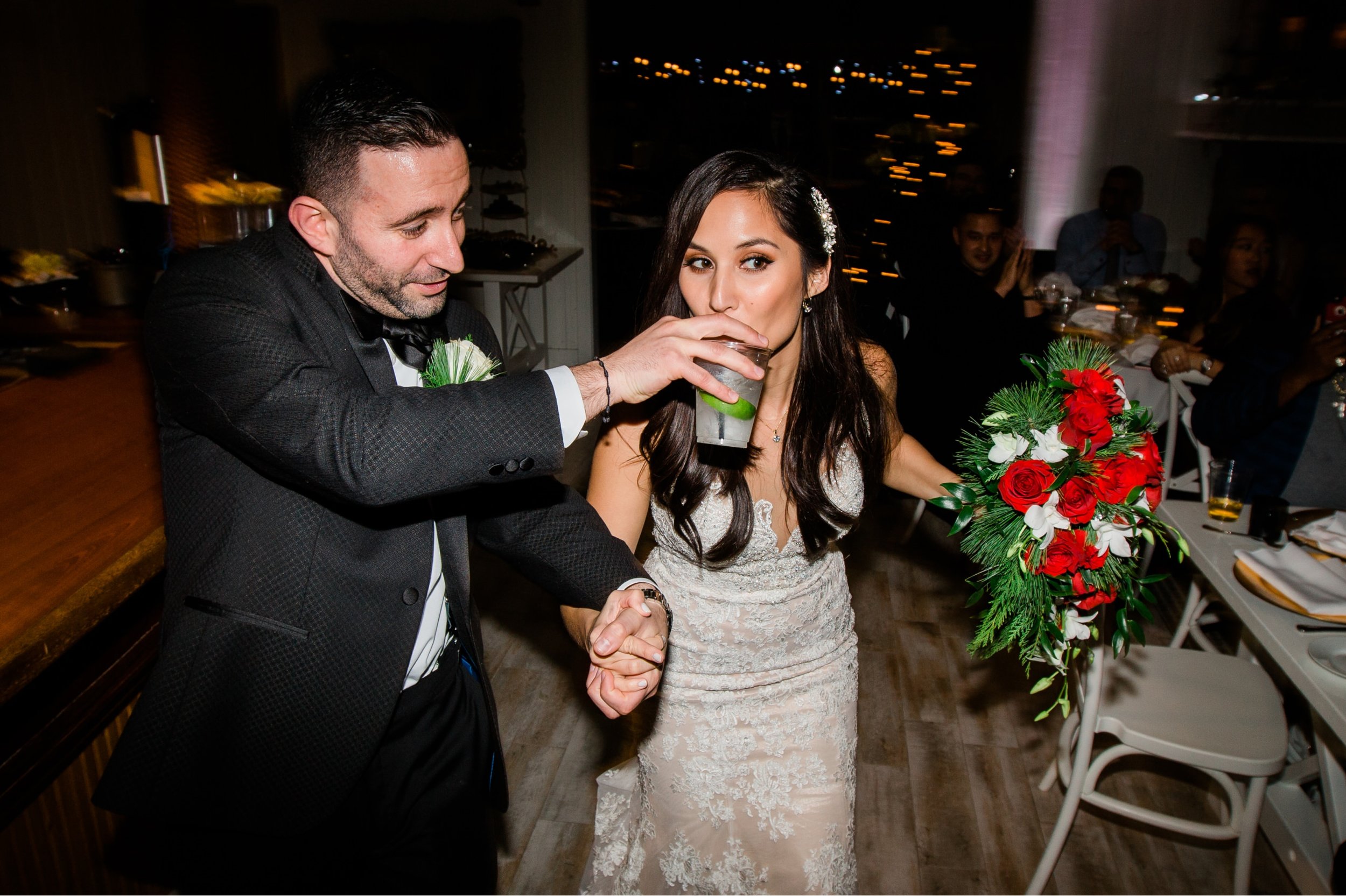 Quarterdeck Winter Wedding in Brainerd, MN