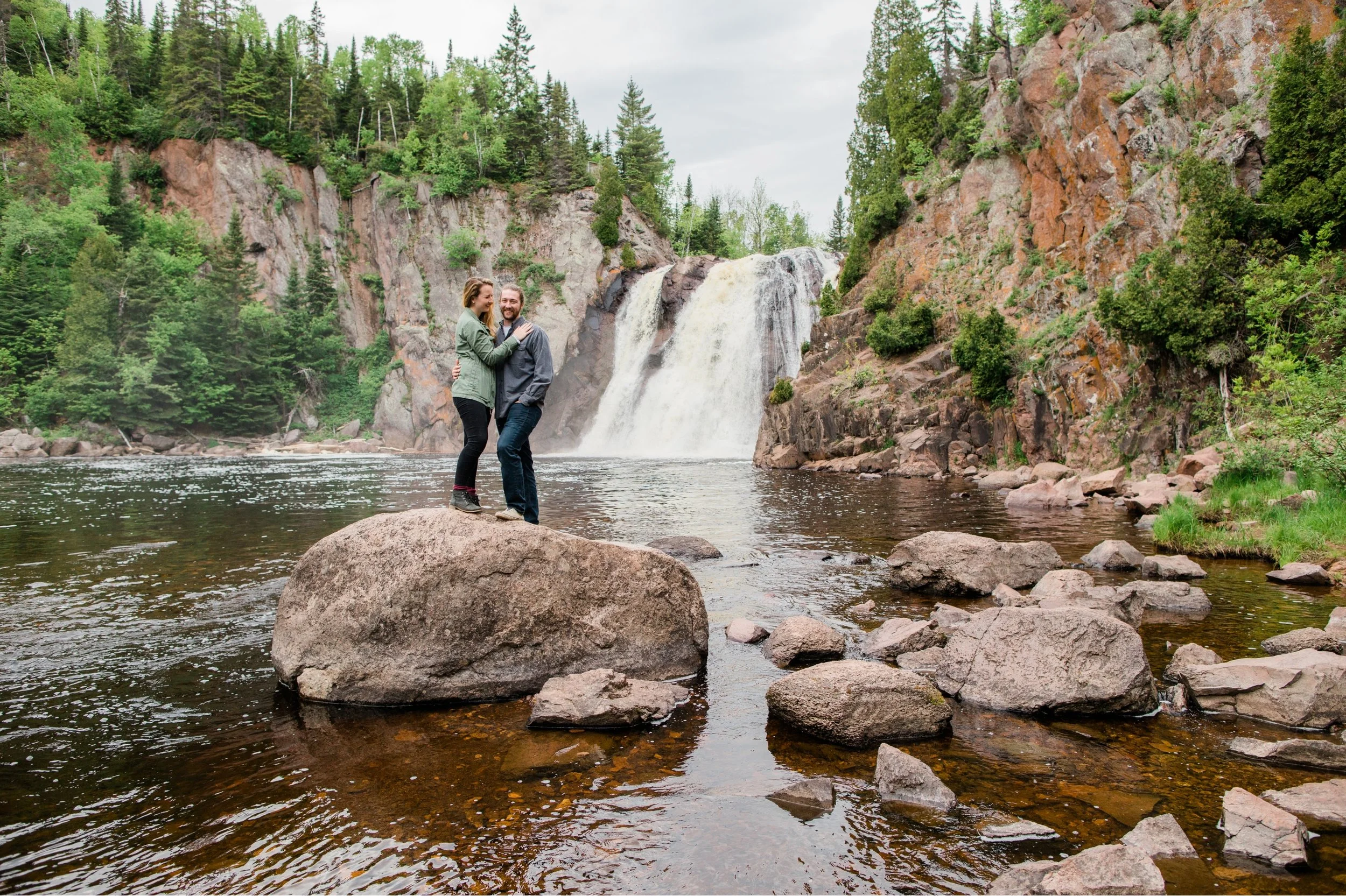 Waterfall Engagement Session