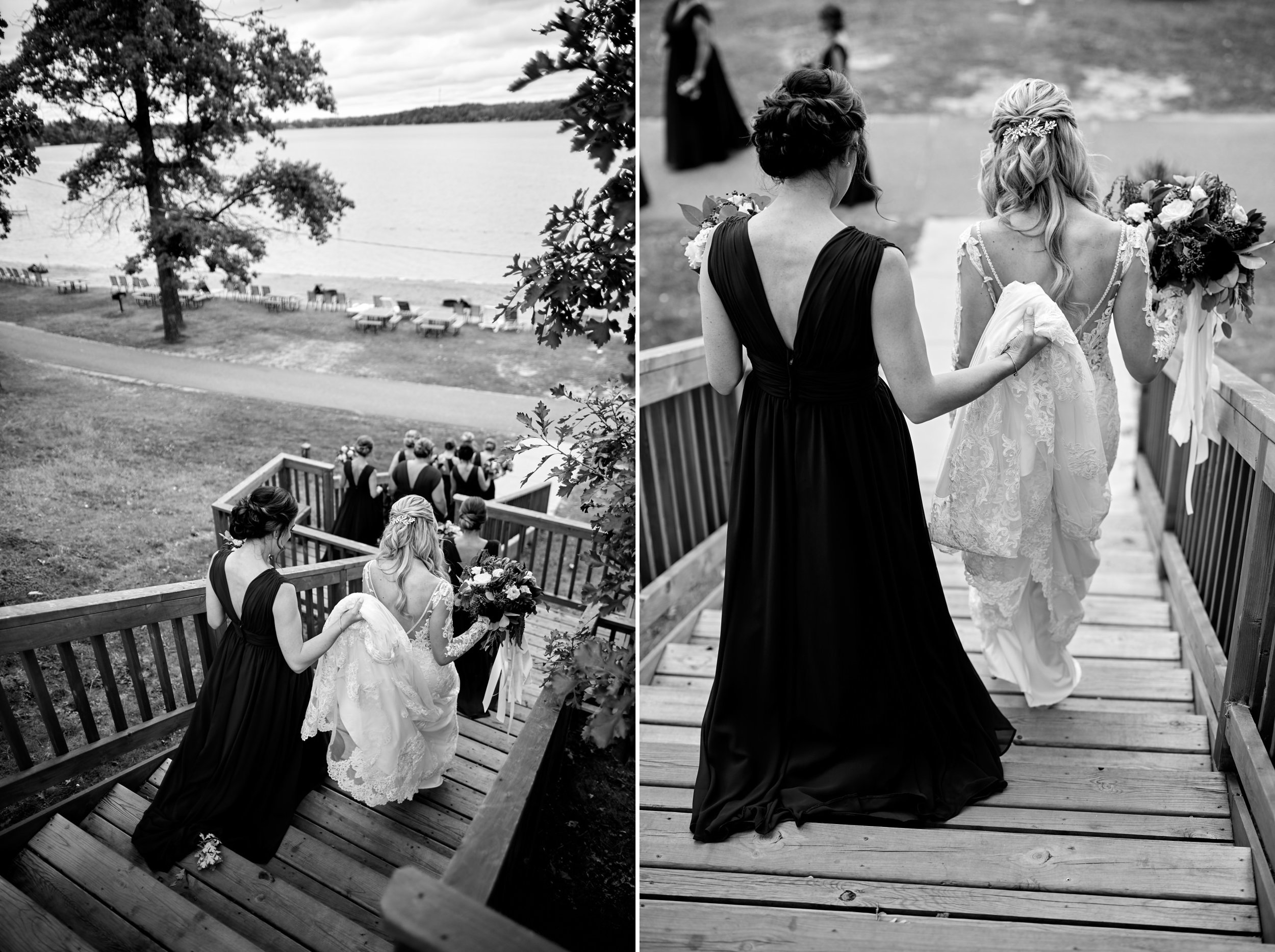 Craguns On Gull Lakes Wedding In Summer