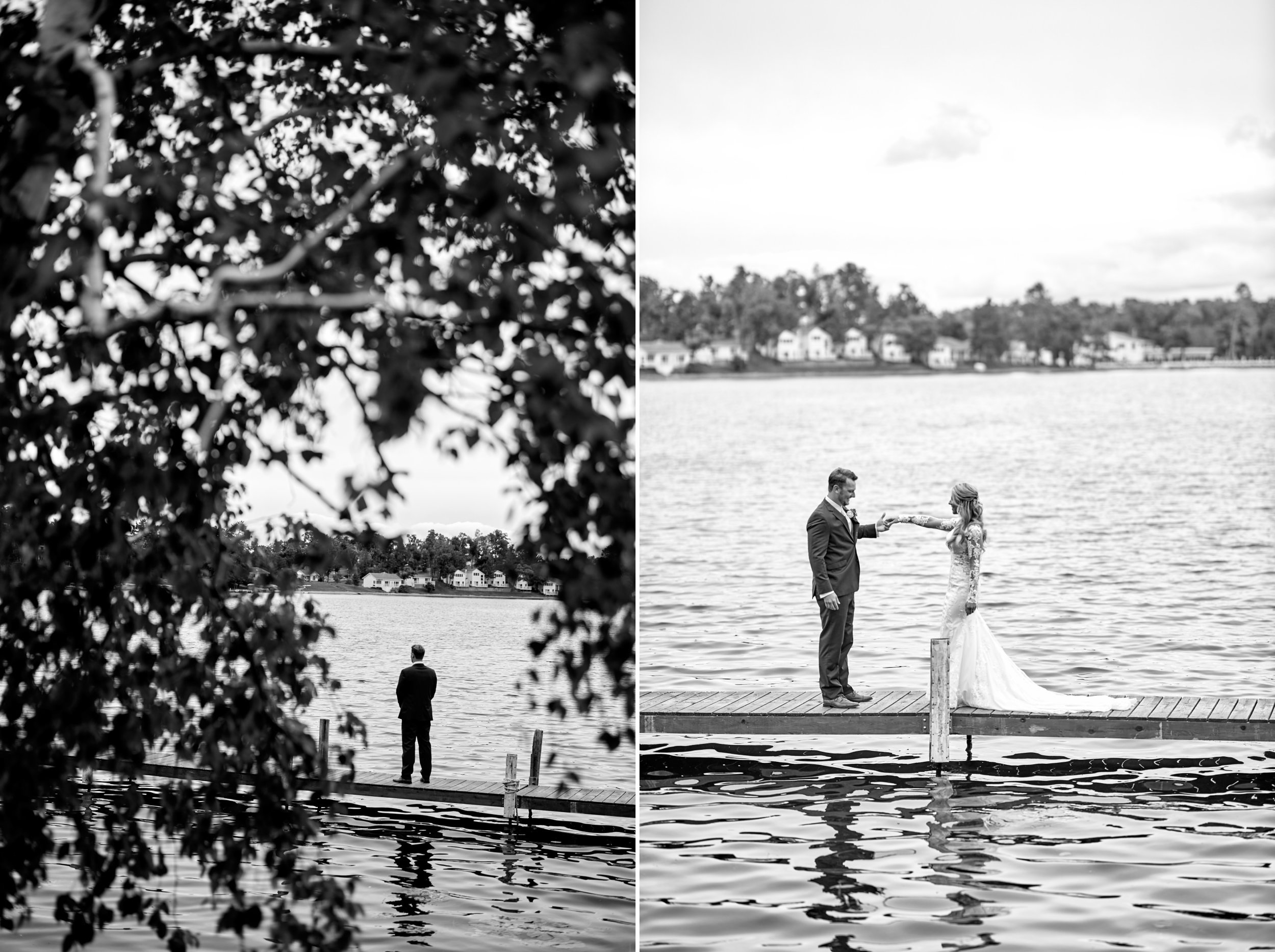 Craguns On Gull Lakes Wedding In Summer
