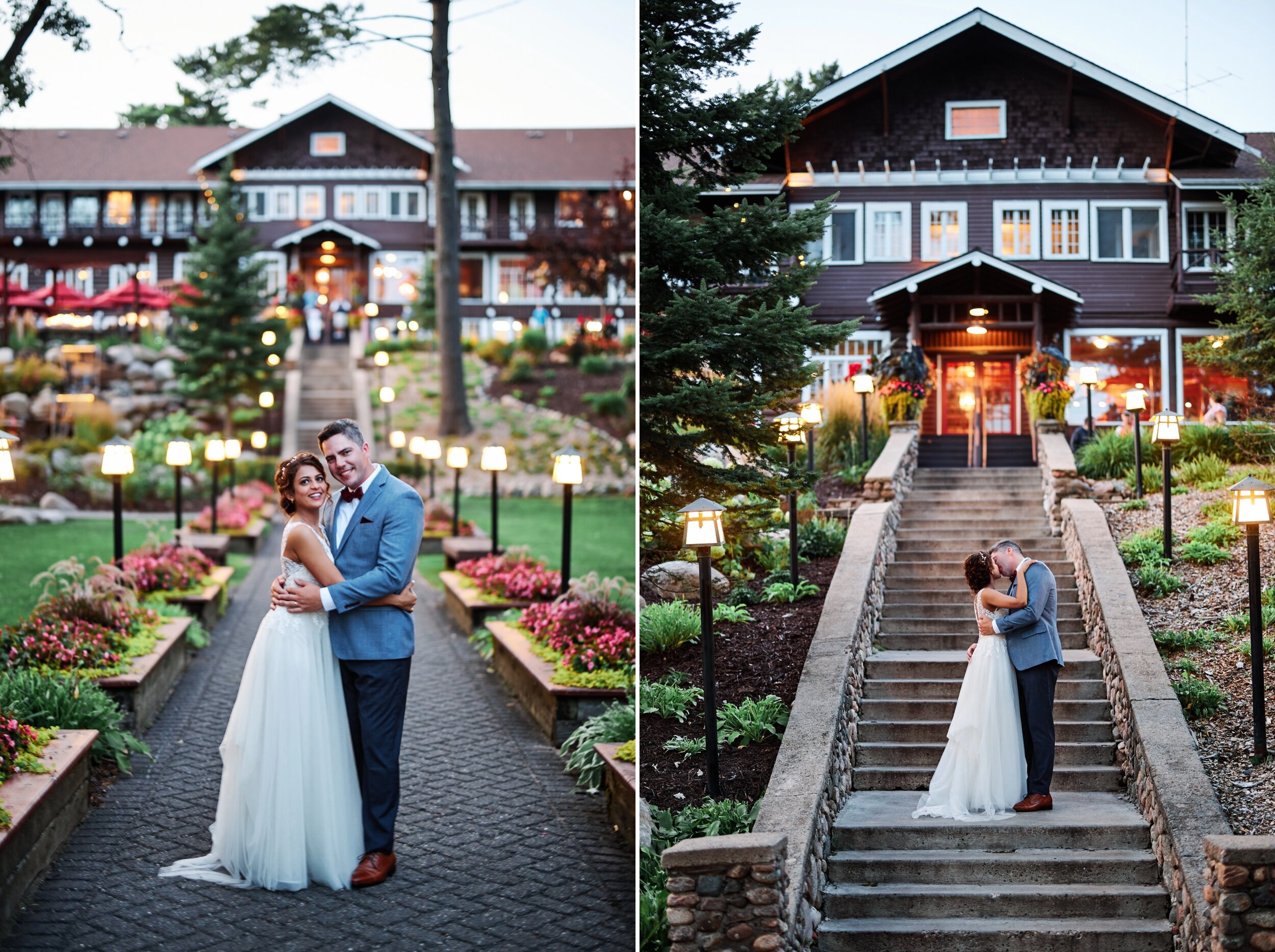 Grand View Lodge on Gull Lake Wedding on a Friday