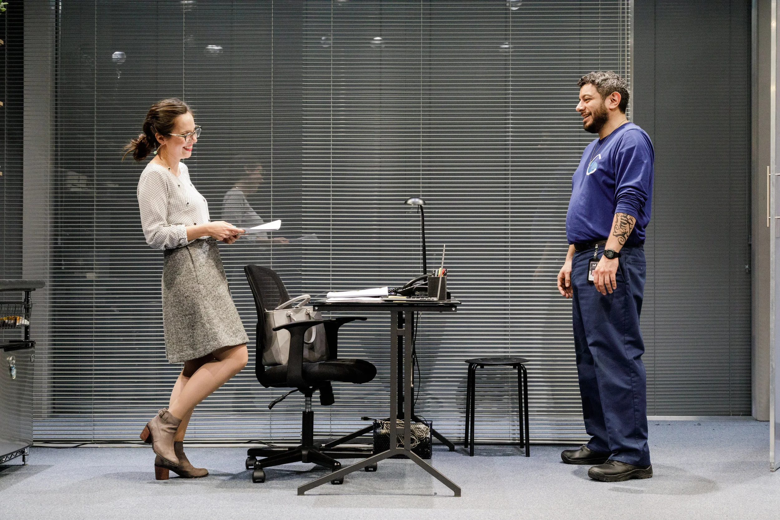 Annie Dow and Eddie Martinez in Tanya Saracho's FADE at Primary Stages.jpeg