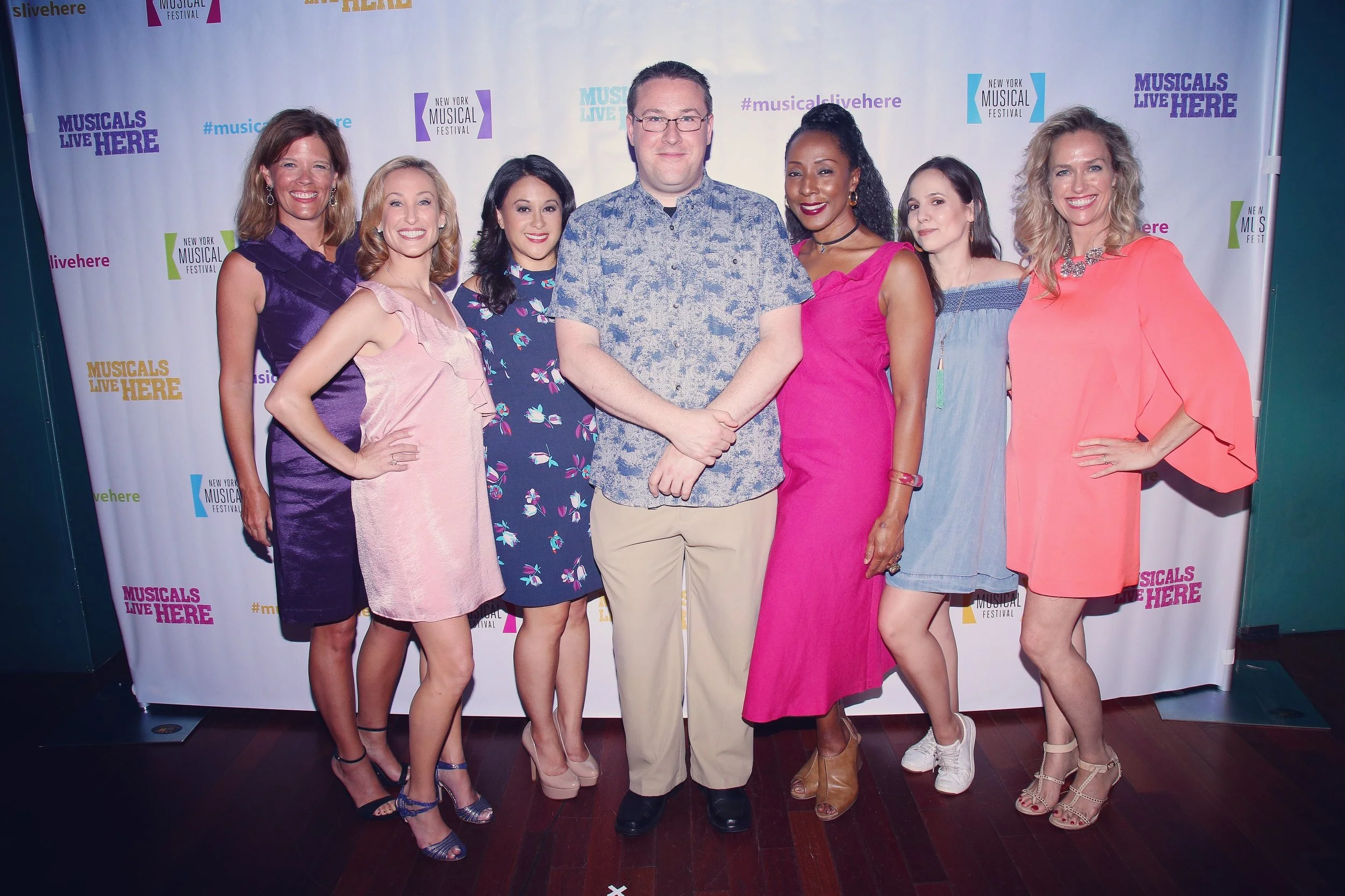 (Most but not all of) the cast and creatives!