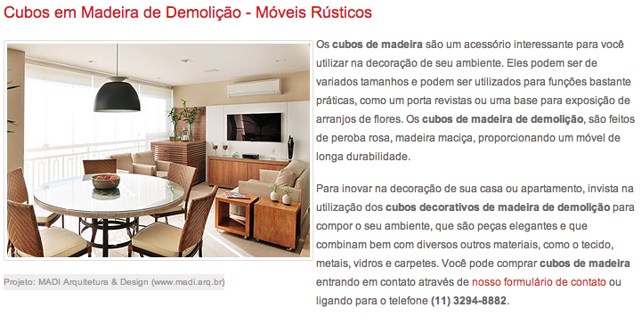 Site Madeira de Demolição Outubro/2013
