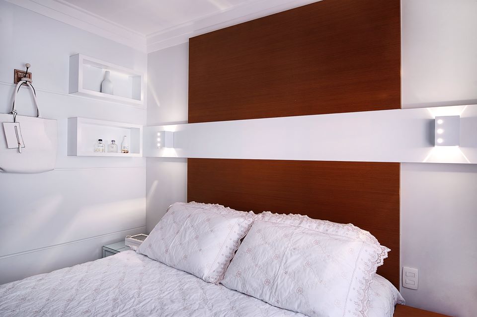 Arandelas no Quarto Imagem: Sidney Doll