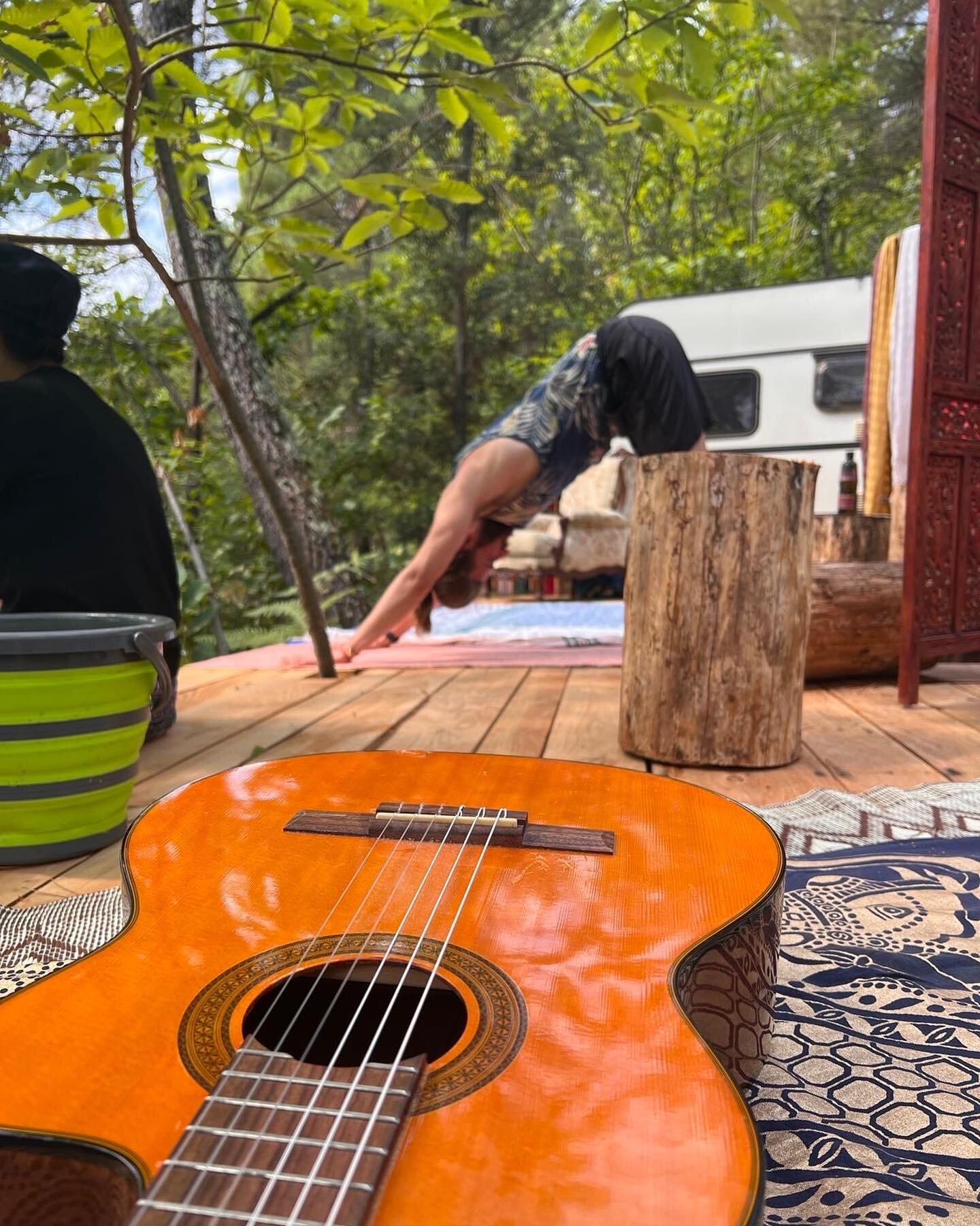 Yoga is Music 
Music is Yoga

For many years, I have been feeling stuck, going around in circles and asking myself the question: Am I a classical guitarist? Am I a singer-songwriter? Am I a composer?  Am I a yoga teacher? Am I a meditator? 

I don&rs