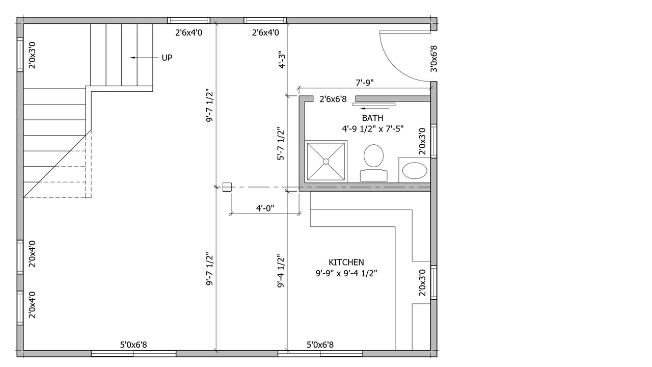First floor floor plan