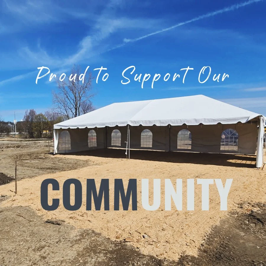 Attendees of today's Summit Lake NorthShore Park ground breaking ceremony in Akron, Ohio, won't get muddy feet thanks to our sawdust donation! We are proud to support this project which provides another way for members of the Greater Akron community 