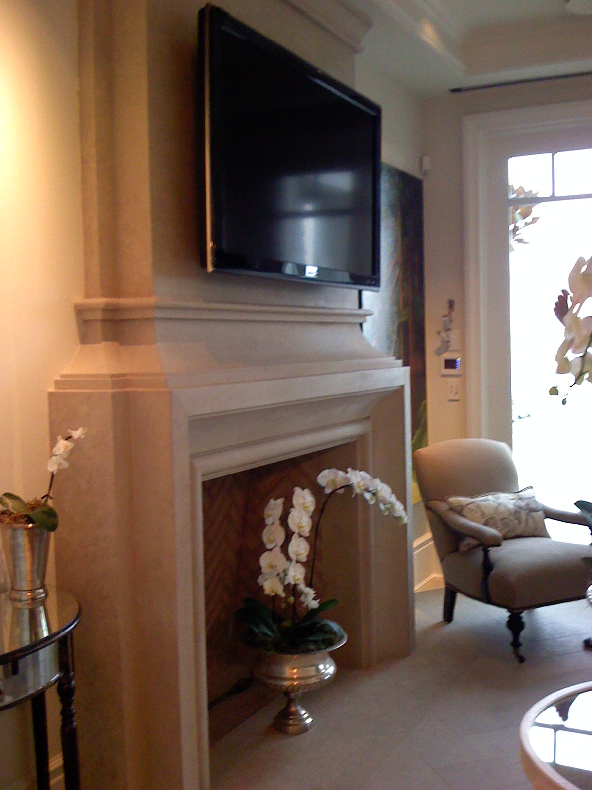 Full Height Fireplace