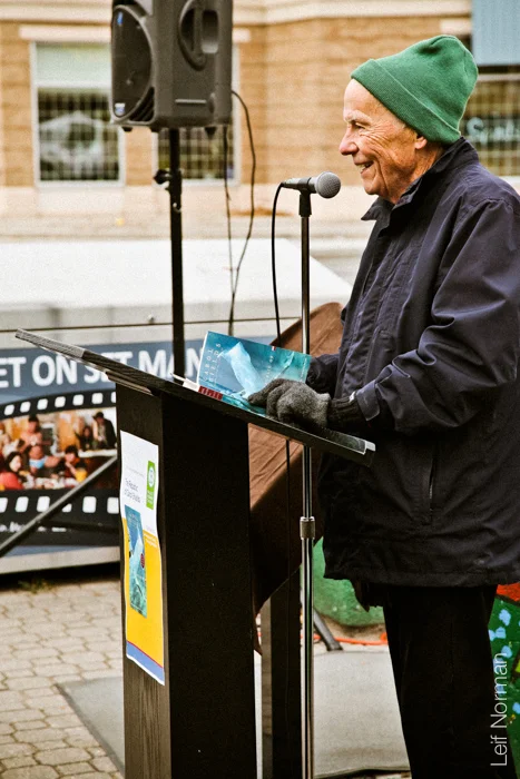 Don Shields reads the first portion of the Bookmarked passage from The Republic of Love .
