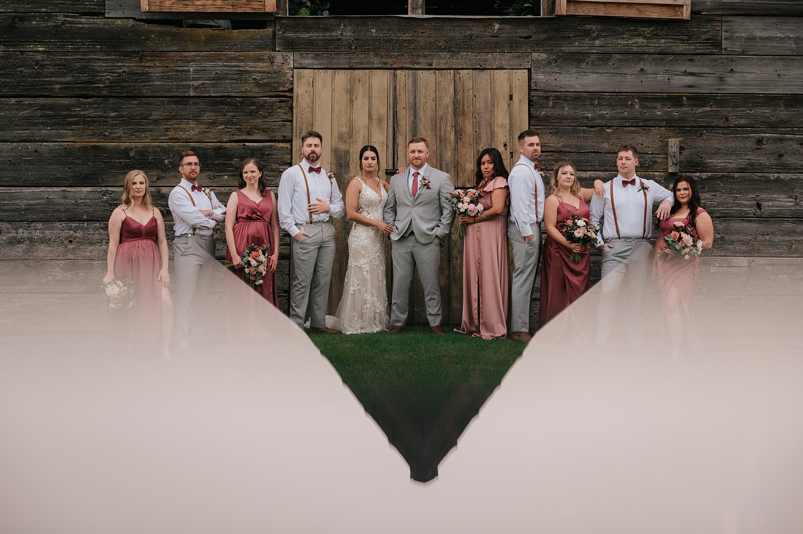 Wedding photography in Salmon Arm at Little Creek Ranch