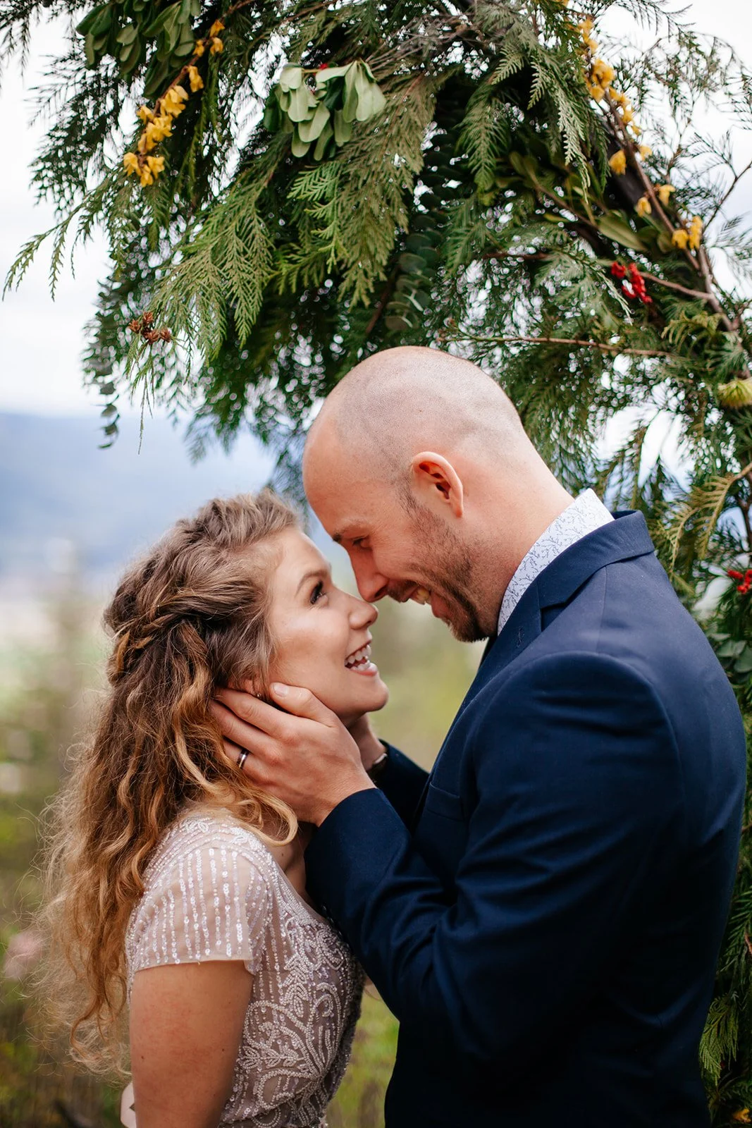 Wedding Photography at Tin Poppy Resort in Salmon Arm, BC