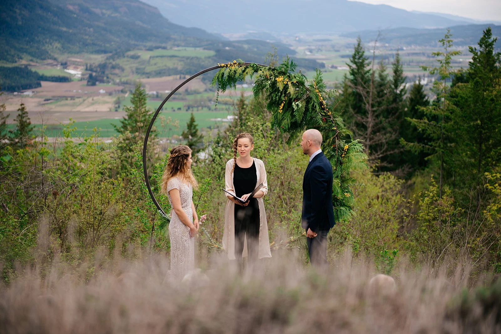 Wedding Photography at Tin Poppy Resort in Salmon Arm, BC