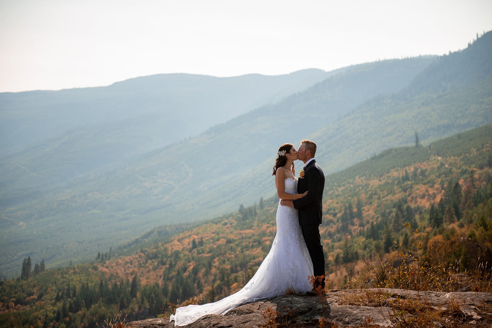 Wedding photography in Salmon Arm at Dolan Creek Farms