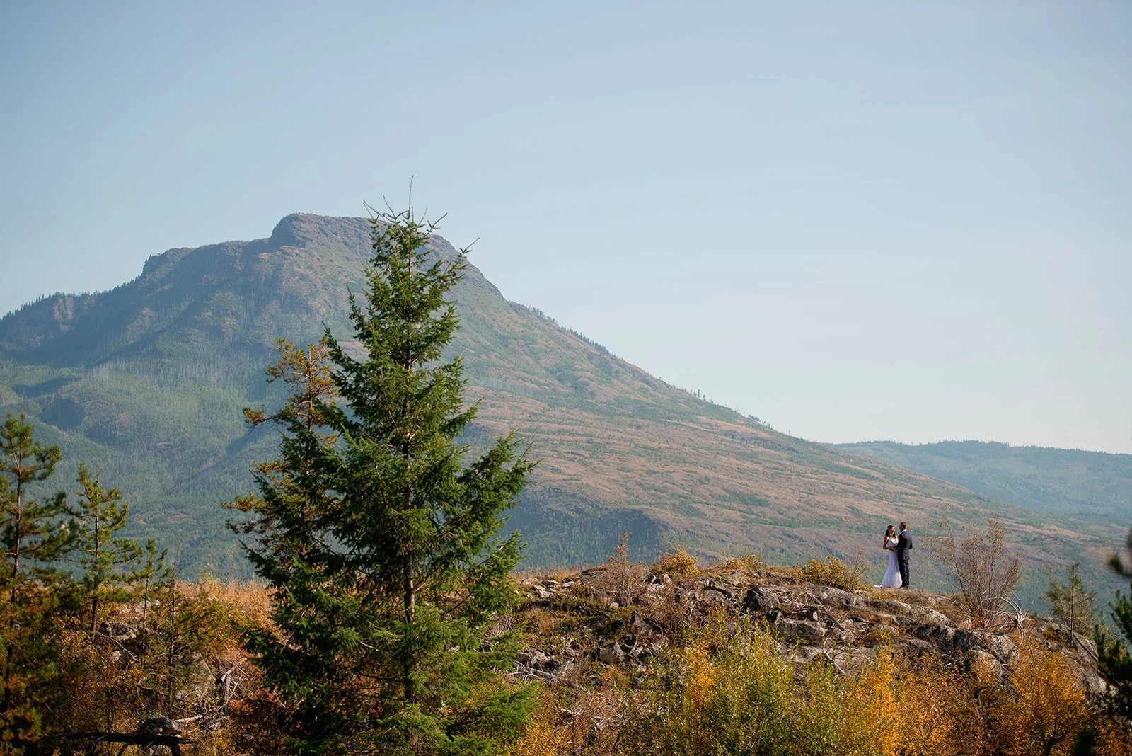 Wedding photography in Salmon Arm at Dolan Creek Farms