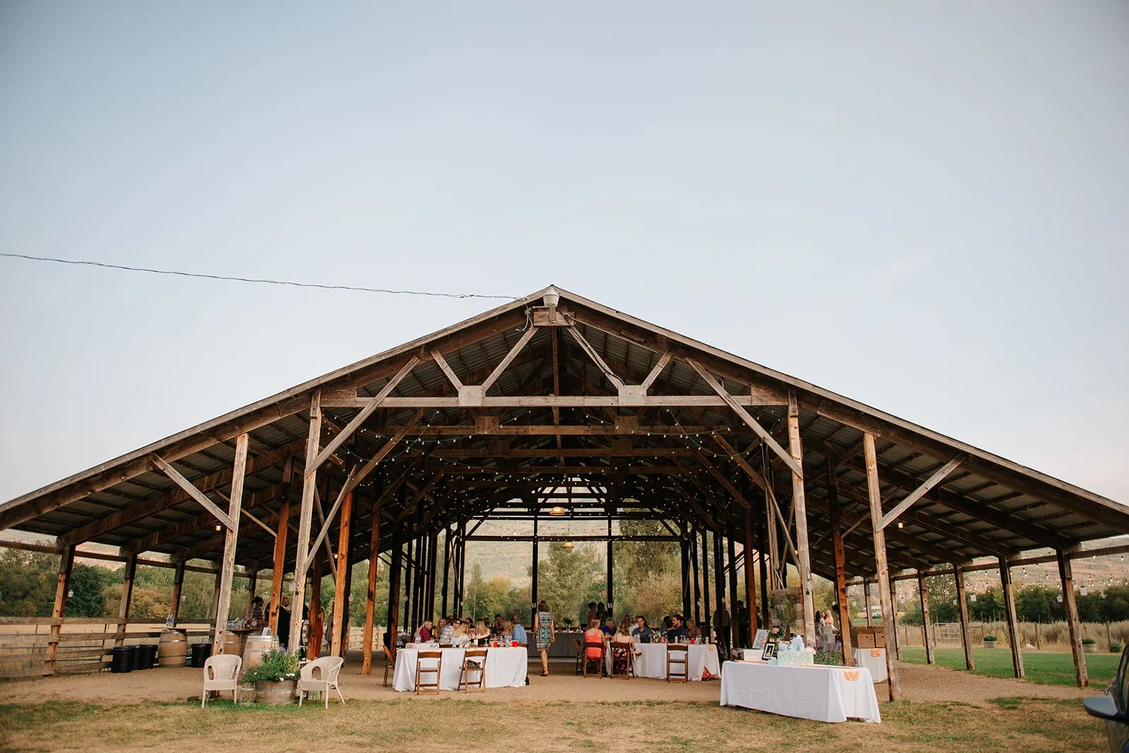 Wedding photography in Salmon Arm at Dolan Creek Farms