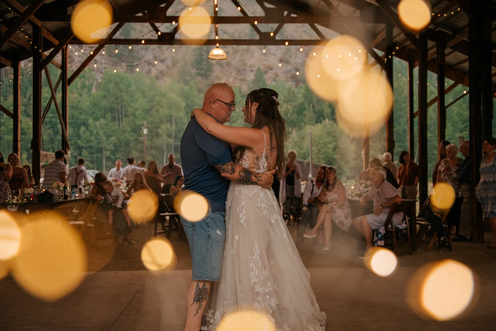 Wedding photography in Salmon Arm at Dolan Creek Farms